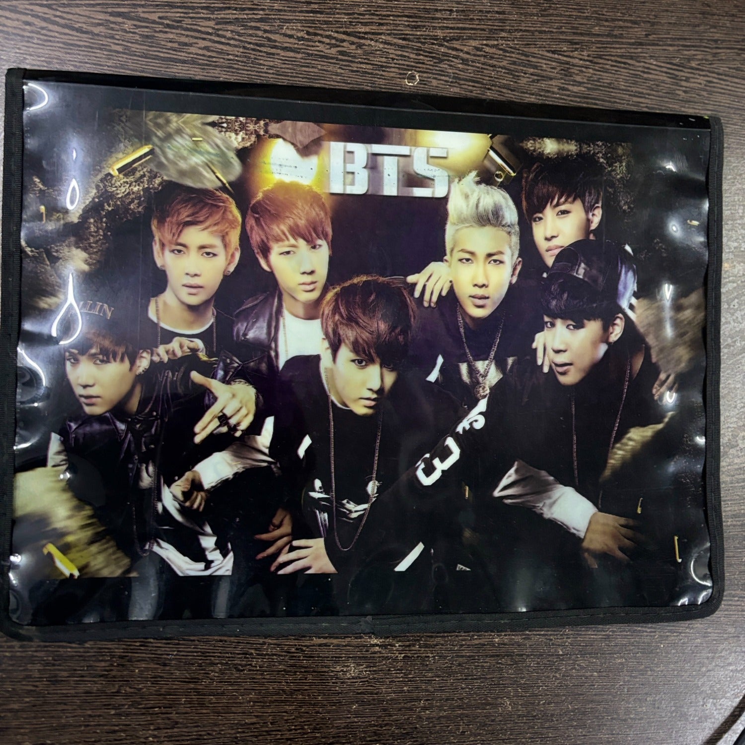 BTS Design File Storage Folder | Durable File Folder Organizer for Documents | Files for Students & Office Use | Lightweight Document File with Button Closure