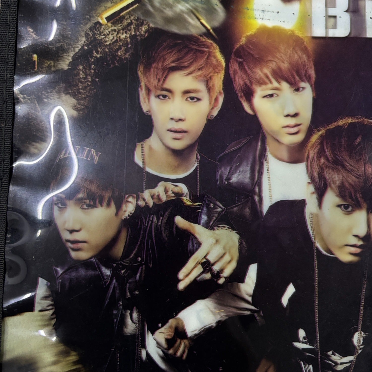 BTS Design File Storage Folder | Durable File Folder Organizer for Documents | Files for Students & Office Use | Lightweight Document File with Button Closure