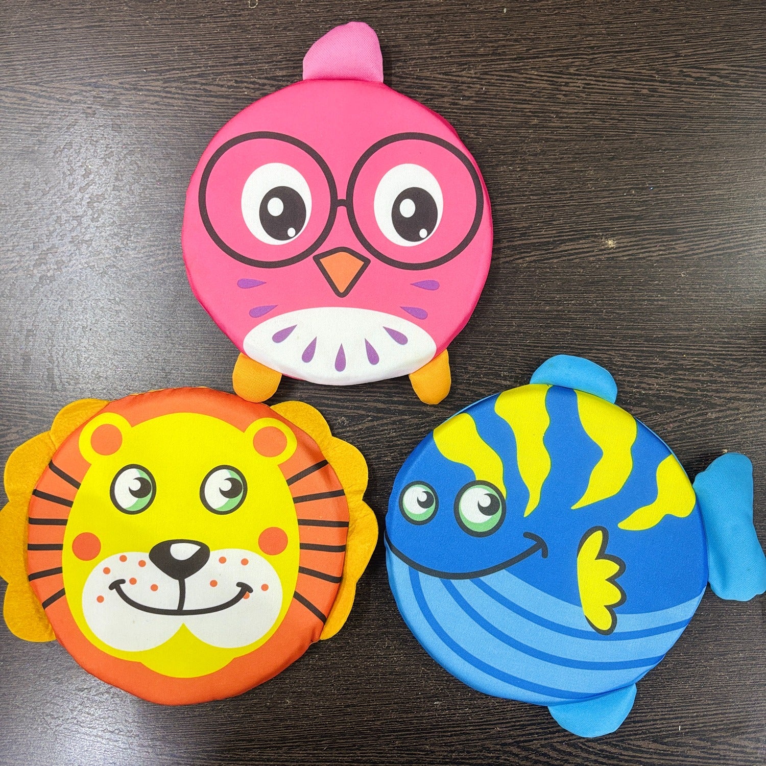 Frisbee for Kids Flying Disc Toy Outdoor Game Fun | Lightweight & Durable Frisbee Disc for Beaches Birthday Party School Event Play and Perfect Return Gift - Apkamart #Style_Pack Of 3