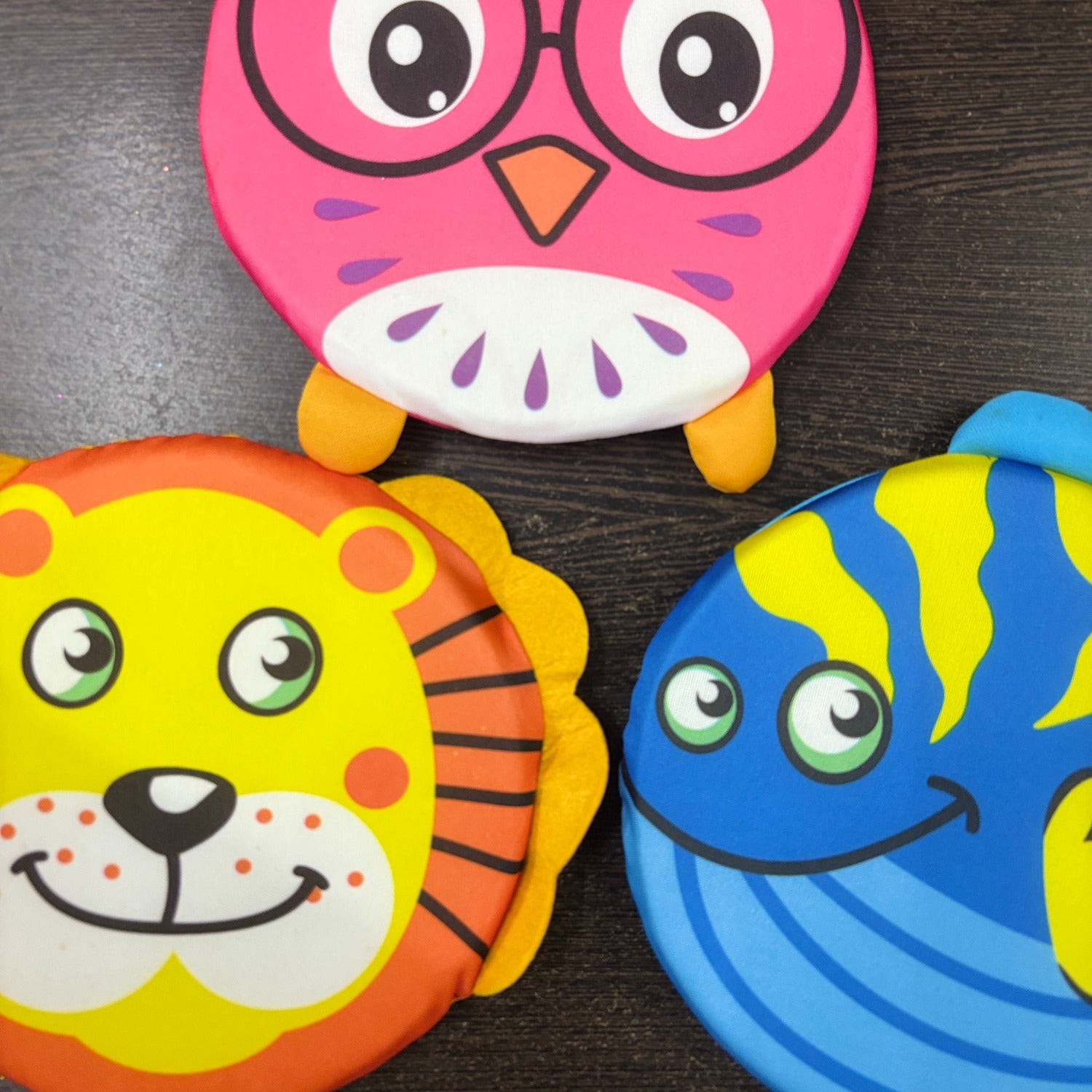 Frisbee for Kids Flying Disc Toy Outdoor Game Fun | Lightweight & Durable Frisbee Disc for Beaches Birthday Party School Event Play and Perfect Return Gift - Apkamart #Style_Pack Of 3