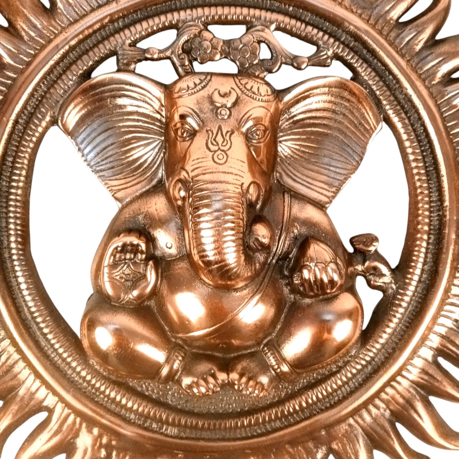 Ganesha Wall Hanging For Home & Entrance Decor - 15 Inch - Apkamart