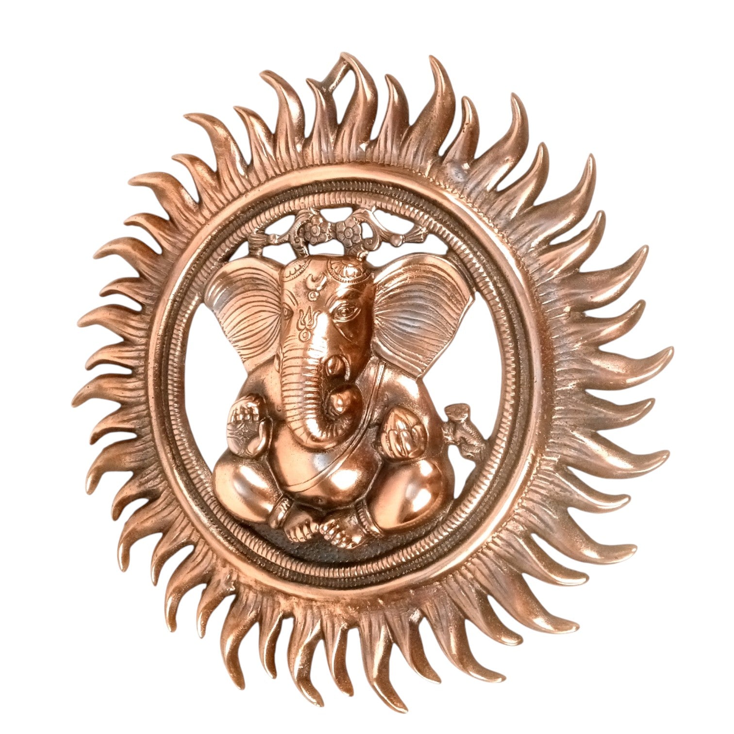 Ganesha Wall Hanging For Home & Entrance Decor - 15 Inch - Apkamart