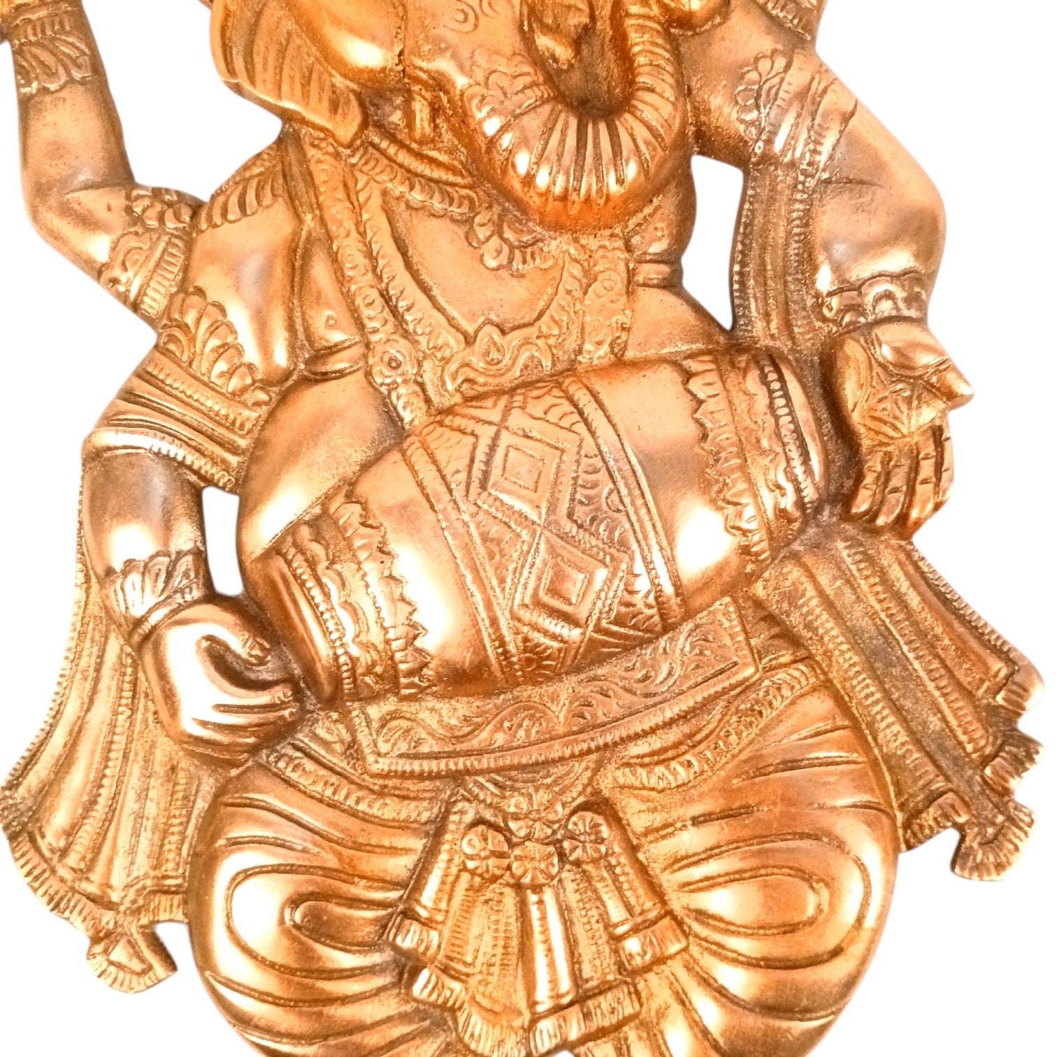 Dancing Ganesha Wall Hanging – 16 Inch - Apkamart