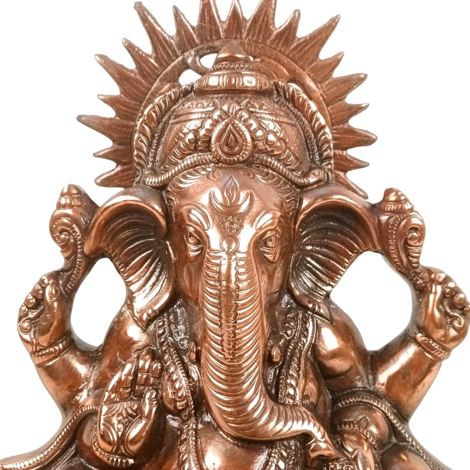 Ganesh Statue Showpiece Alloy-Apkamart