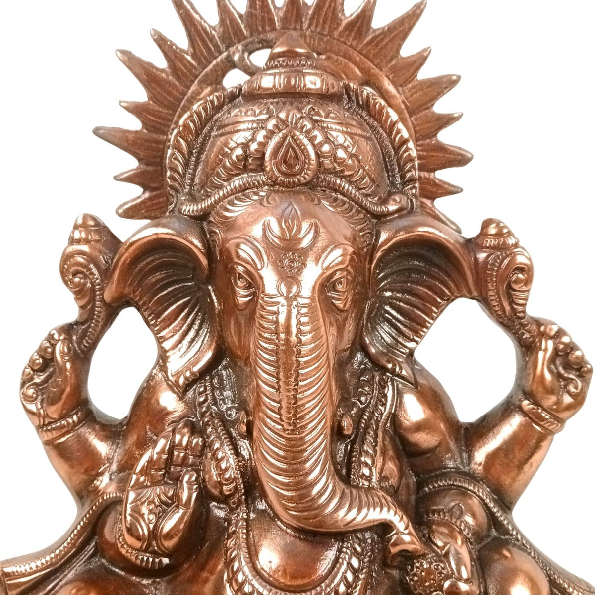 Ganesh Statue Showpiece Alloy-Apkamart