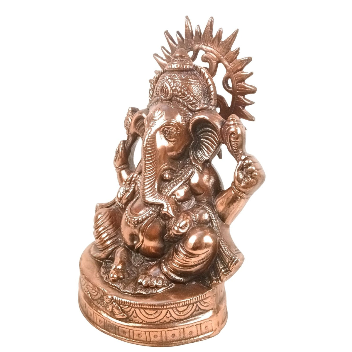 Ganesh Statue Showpiece Alloy-Apkamart