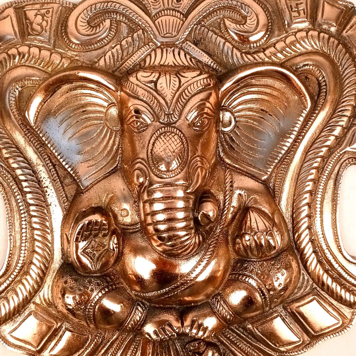 Ganesh Wall Hanging Statue | Ganesha Wall Idol for Puja, Home, Living Room Decor | Diwali & Housewarming Gift - 13 Inch - Apkamart