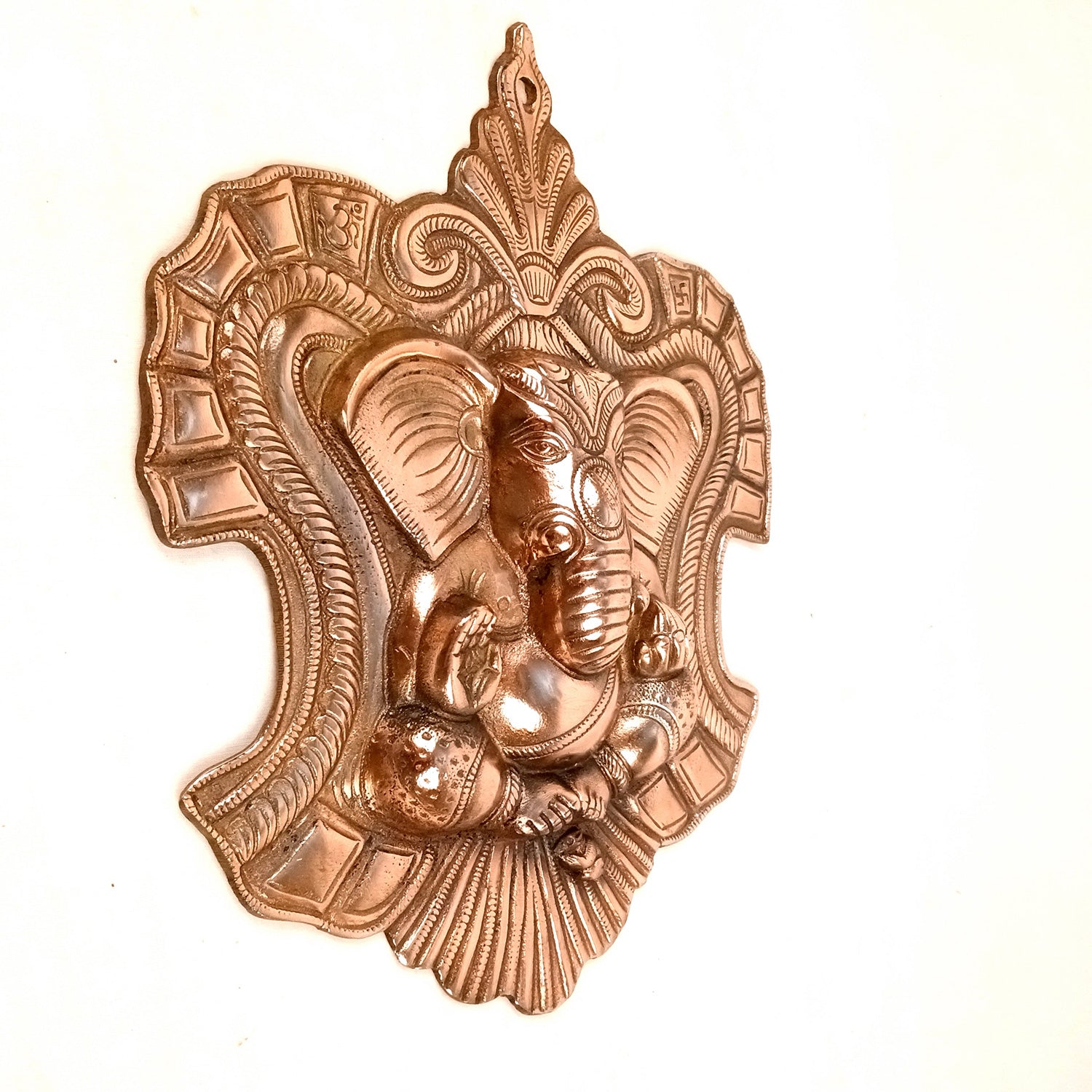 Ganesh Wall Hanging Statue | Ganesha Wall Idol for Puja, Home, Living Room Decor | Diwali & Housewarming Gift - 13 Inch - Apkamart