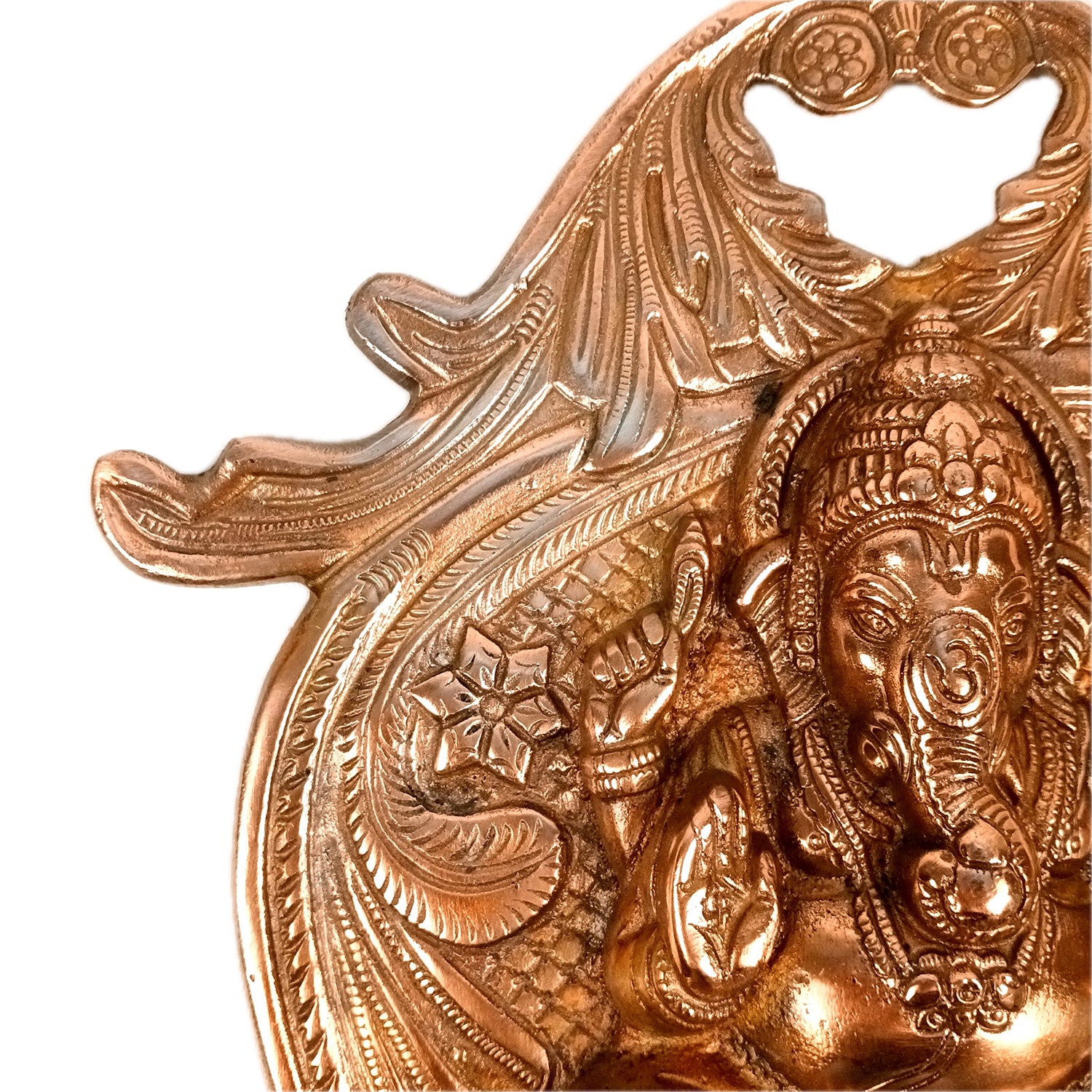 Ganesh Wall Hanging Statue | Ganesh Wall Idol for Puja, Home, Living Room Decor | Diwali & Housewarming Gift - 13 Inch - Apkamart