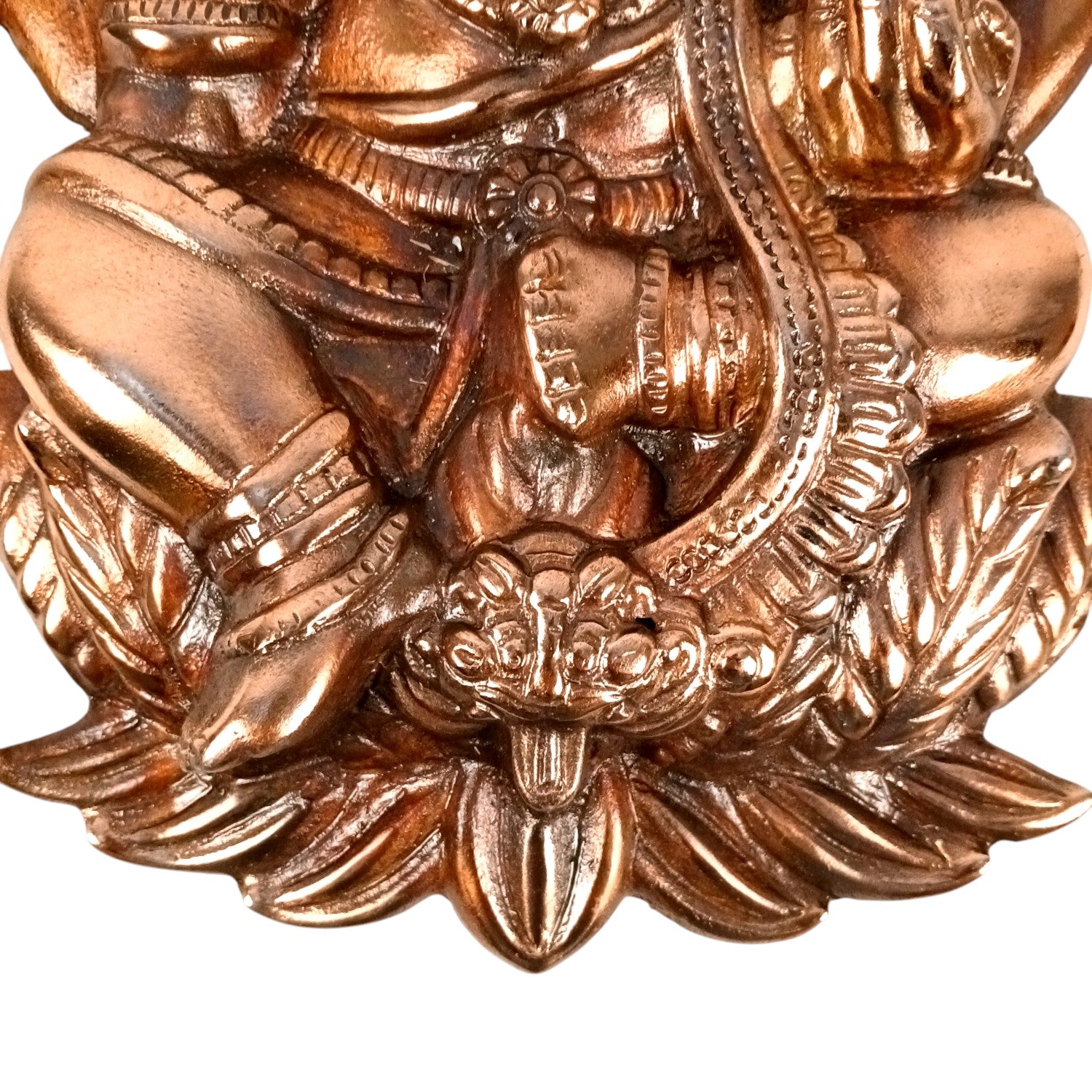Ganesh Wall Hanging | Spiritual Wall Decor | Handcrafted Home Decor for Living Room & Bedroom | Premium Ganpati Ji Hanging | Housewarming & Birthday Gift Item - 16 Inch - Apkamart