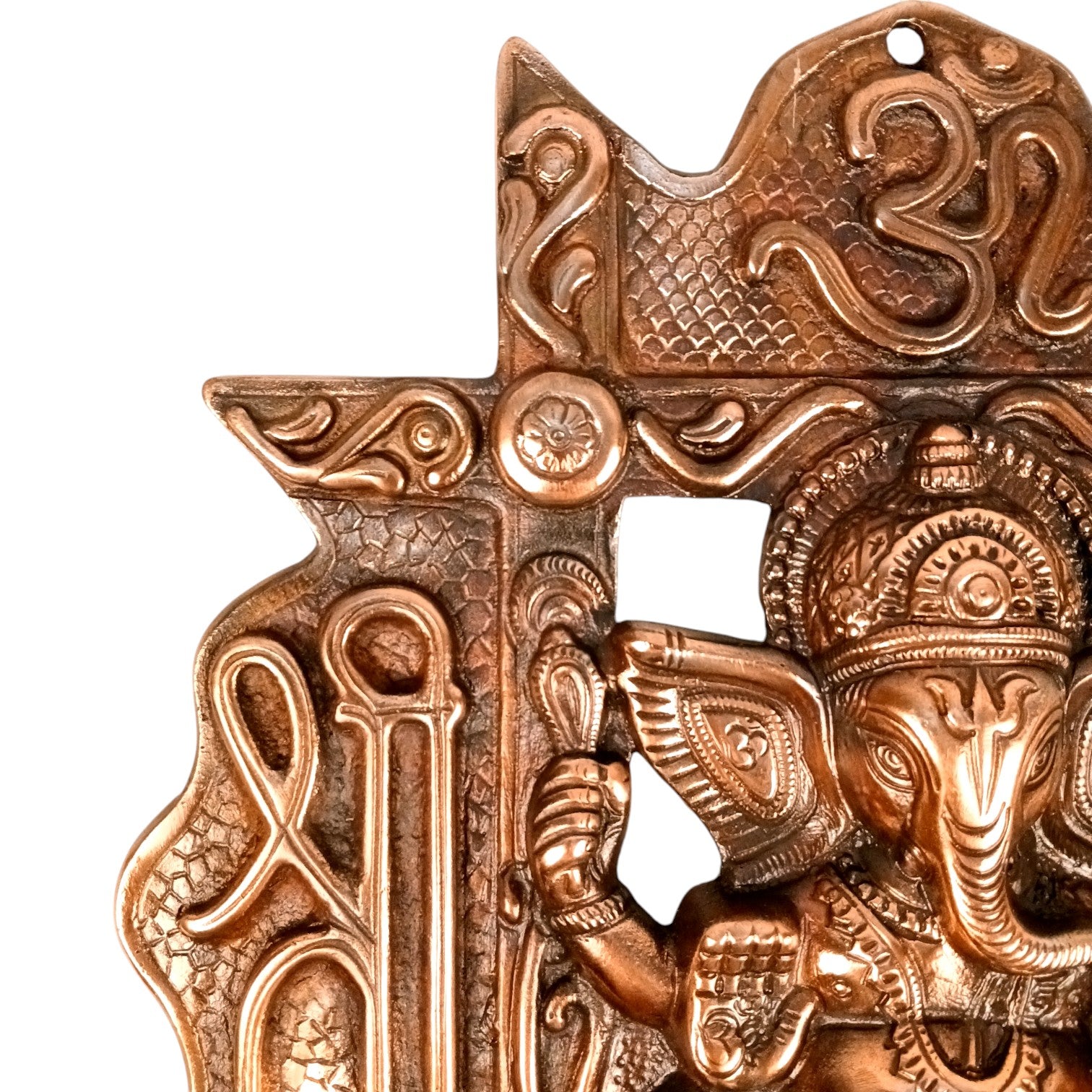Ganesh Wall Hanging for Home Decor | Decorative Wall Art for Living Room, Bedroom & Office | Wall Hanging Showpiece & Gift Item - 16 Inch - Apkamart