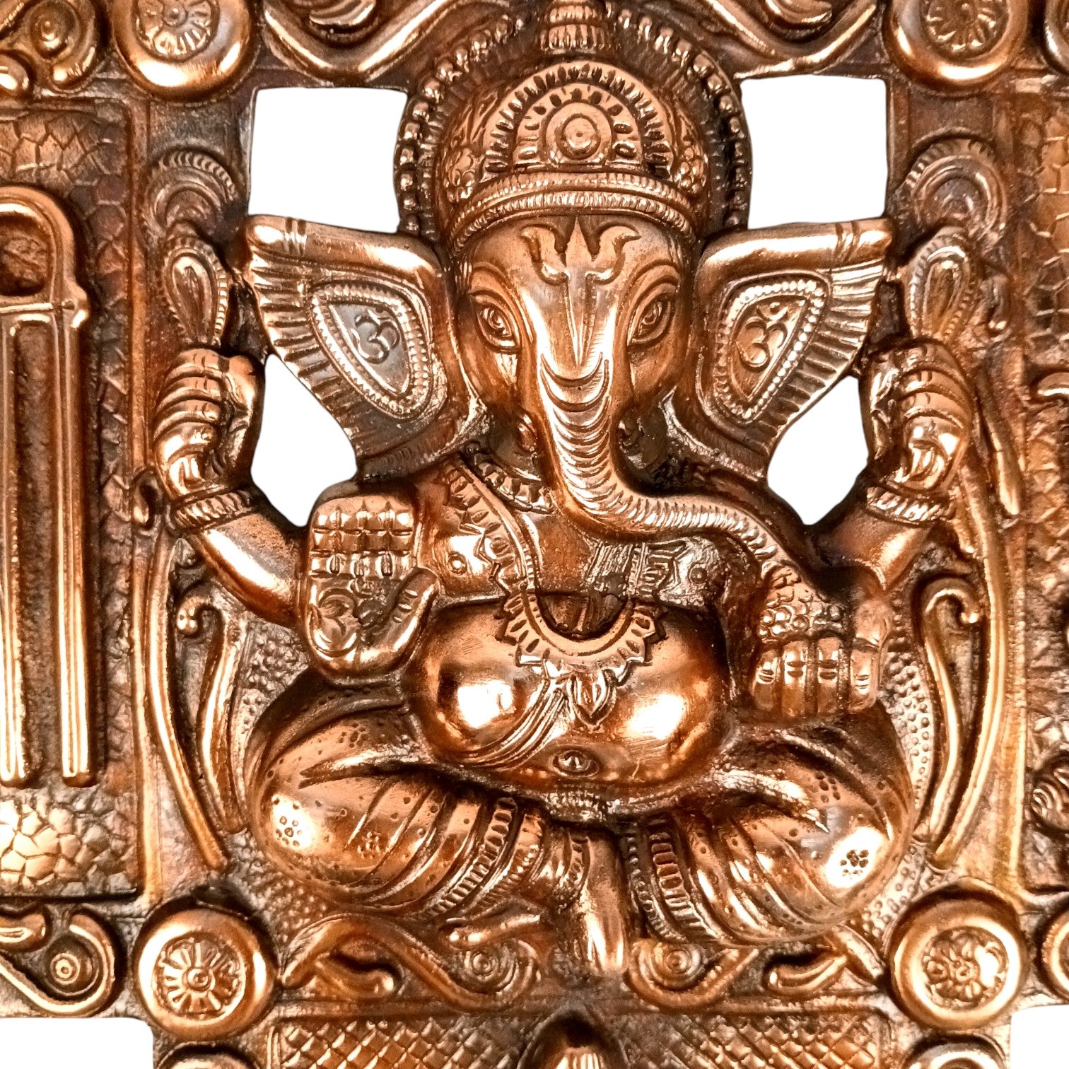 Ganesh Wall Hanging for Home Decor | Decorative Wall Art for Living Room, Bedroom & Office | Wall Hanging Showpiece & Gift Item - 16 Inch - Apkamart