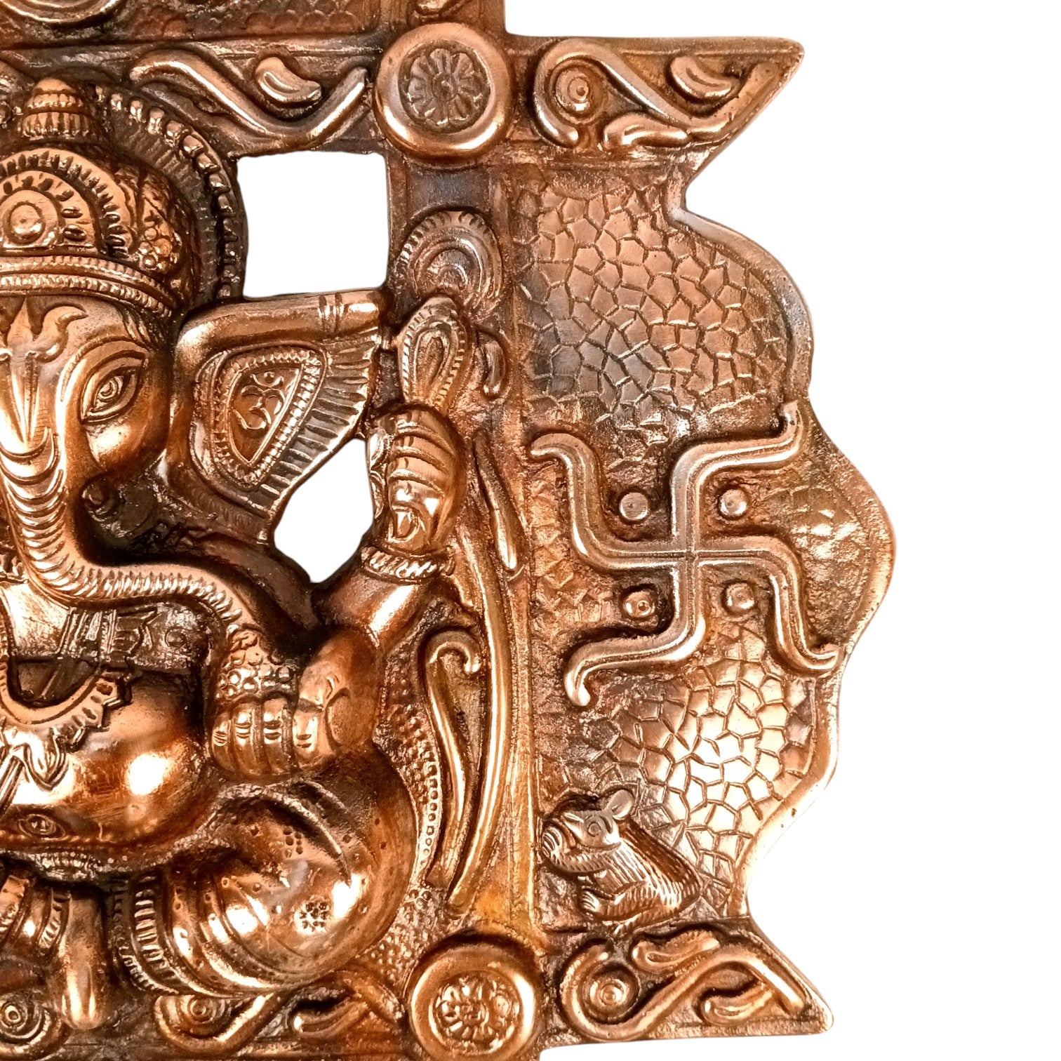 Ganesh Wall Hanging for Home Decor | Decorative Wall Art for Living Room, Bedroom & Office | Wall Hanging Showpiece & Gift Item - 16 Inch - Apkamart
