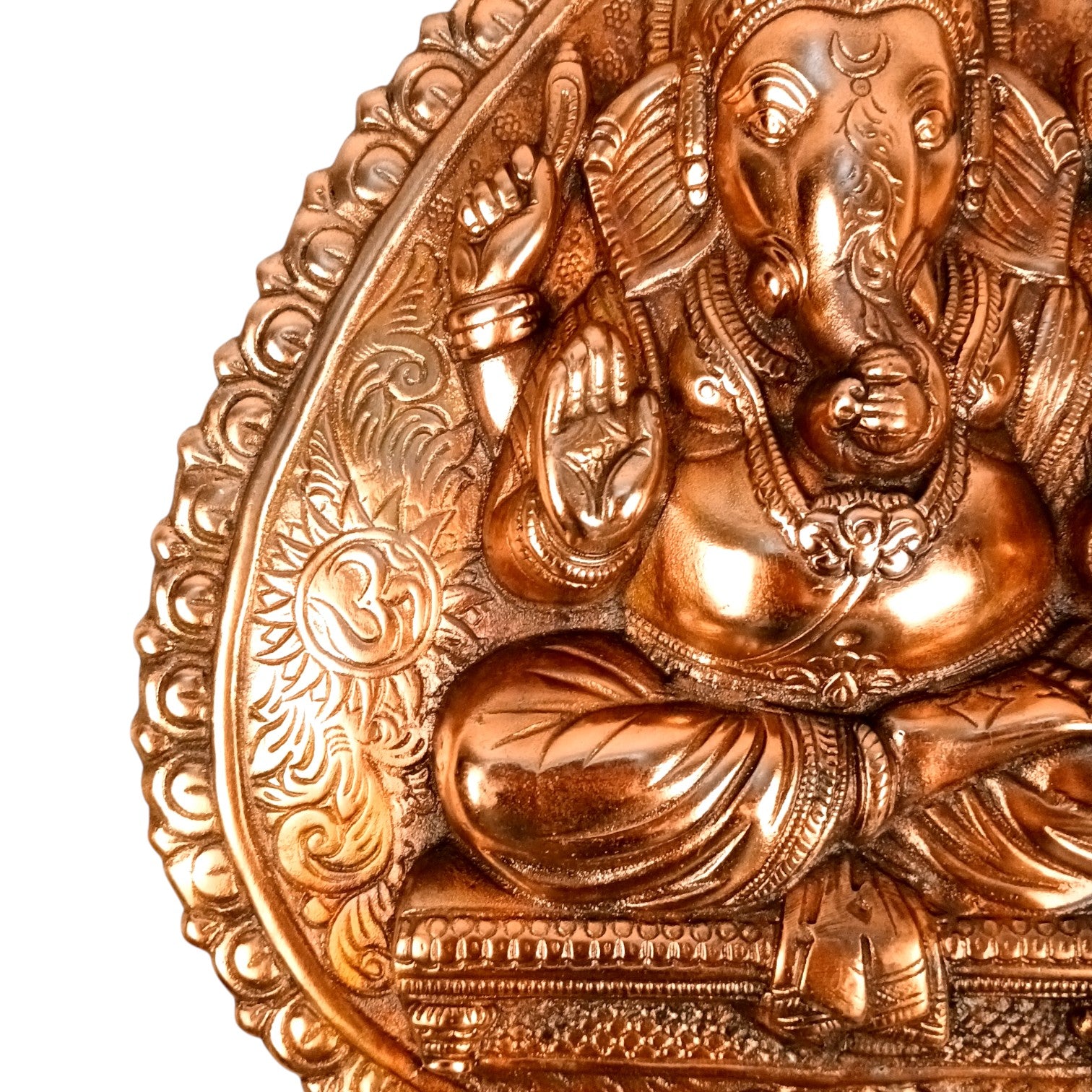 Ganesh Wall Hanging for Home Decor | Decorative Wall Art for Living Room, Bedroom & Office | Stylish Wall Hanging Showpiece & Gift Item - 16 Inch - Apkamart