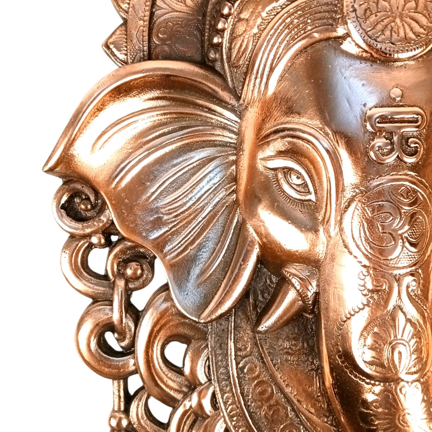 Ganesh Wall Hanging | Shri Ganesha Wall Decor Statue - for Diwali & Housewarming Gift | Religious & Spiritual Wall Art - for Puja, Home, Entrance & Living Room - 20 Inch - Apkamart