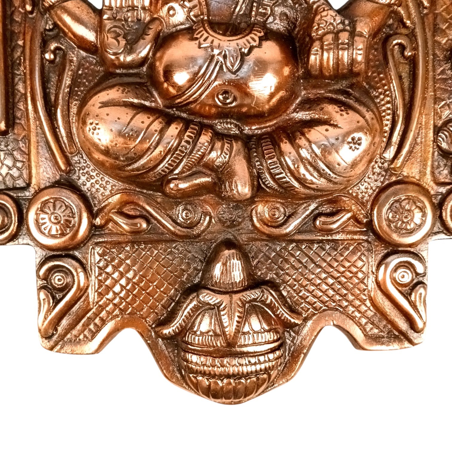 Ganesh Wall Hanging for Home Decor | Decorative Wall Art for Living Room, Bedroom & Office | Wall Hanging Showpiece & Gift Item - 16 Inch - Apkamart