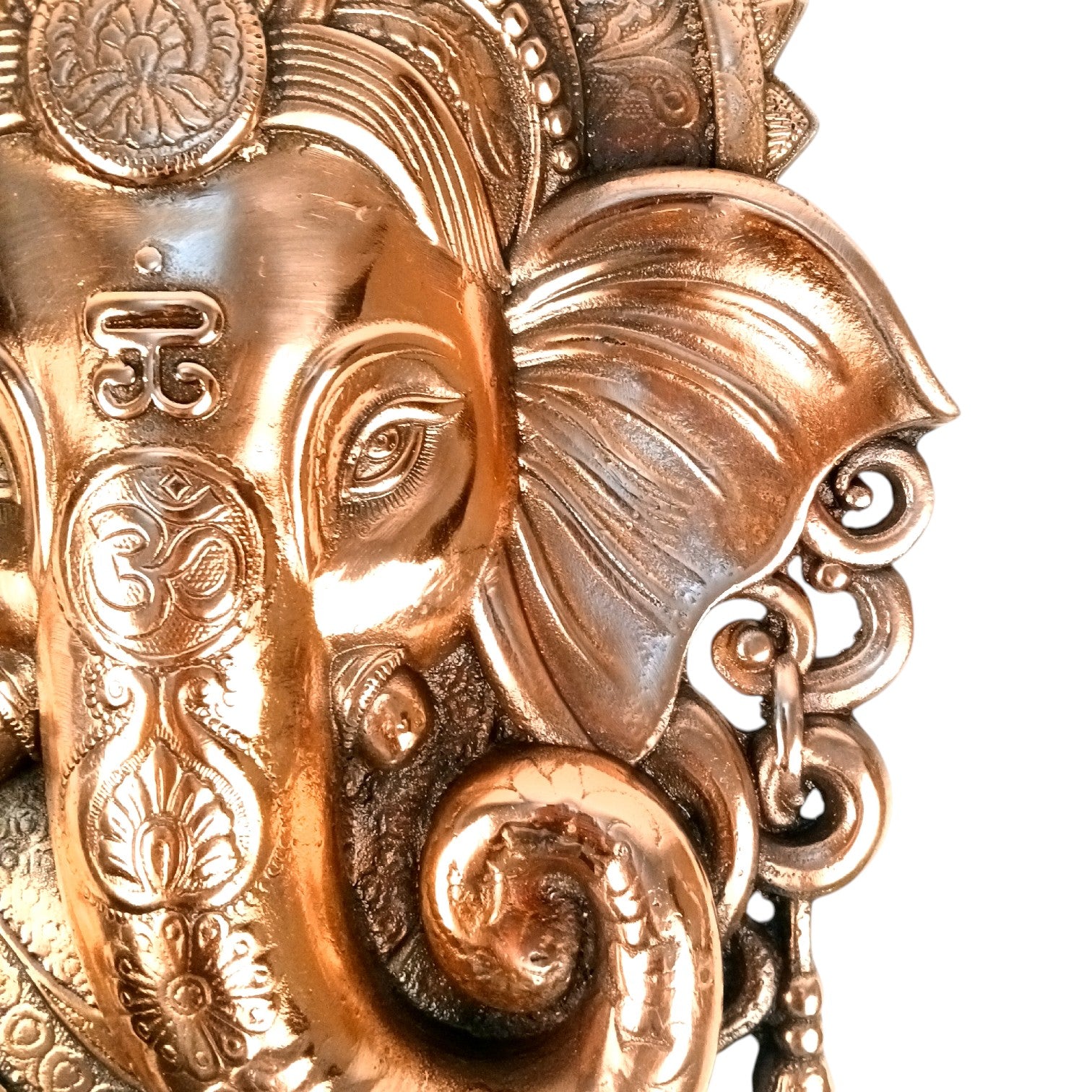 Ganesh Wall Hanging | Shri Ganesha Wall Decor Statue - for Diwali & Housewarming Gift | Religious & Spiritual Wall Art - for Puja, Home, Entrance & Living Room - 20 Inch - Apkamart