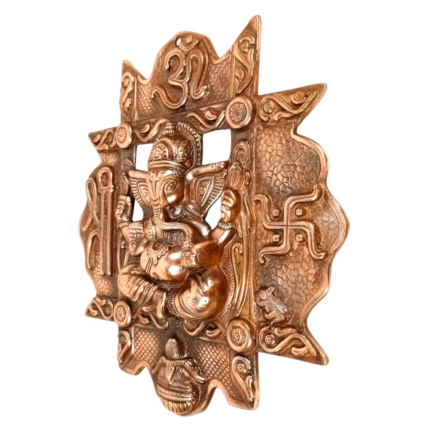 Ganesh Wall Hanging for Home Decor | Decorative Wall Art for Living Room, Bedroom & Office | Wall Hanging Showpiece & Gift Item - 16 Inch - Apkamart