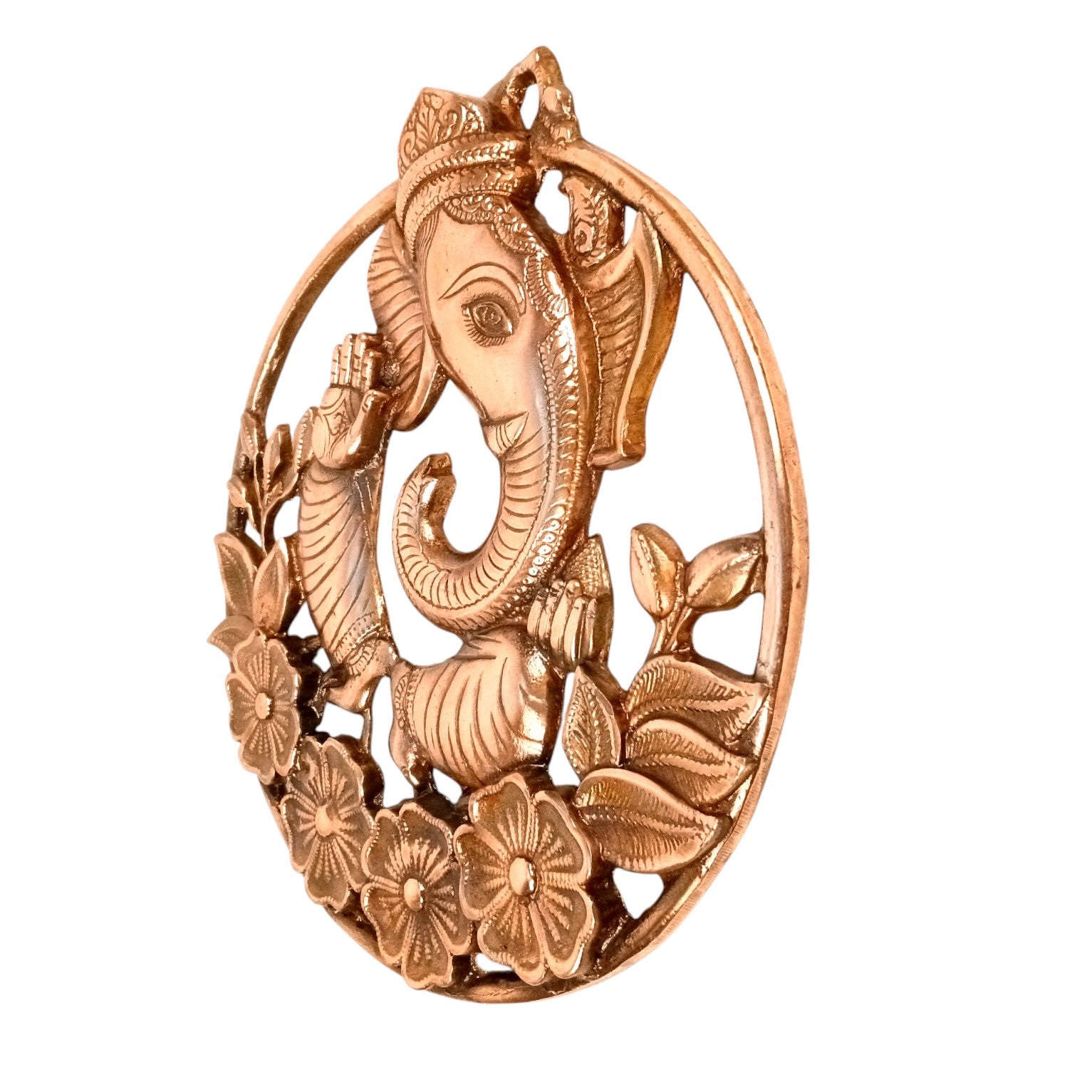Ganesh Ji Wall Hanging – Decorative Wall Art for Home, Office, Housewarming & Spiritual Decor - 13 Inch - Apkamart