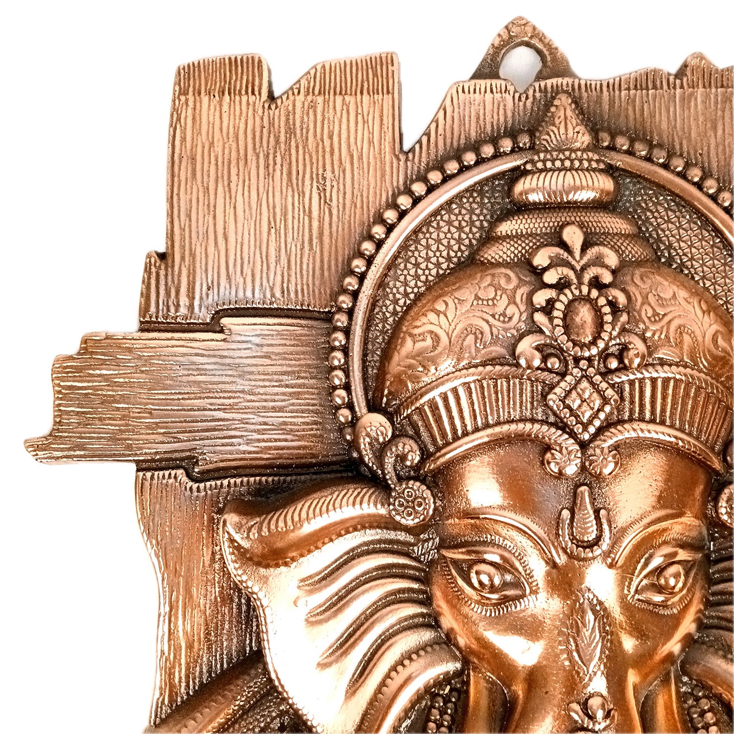 Ganesh Wall Hanging Statue | Ganesha Wall Idol for Puja, Home, Living Room Decor | Diwali & Housewarming Gift - 24 Inch - Apkamart