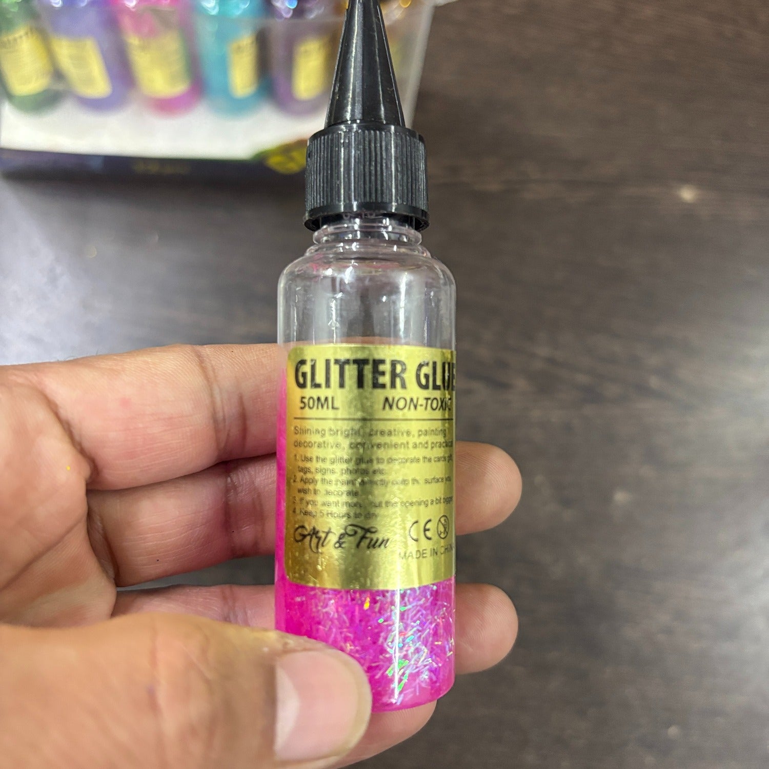 Sparkle Glitter Glue | Multicolor Sticky Glitter Glue Tubes -  For Art and Craft for Kids