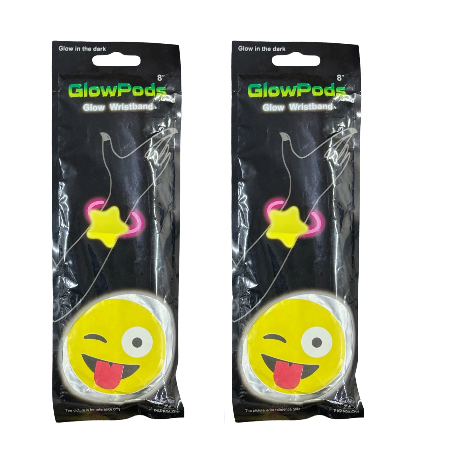 Glow in Dark Stickers for Kids | Night Glow Wall & Ceiling Stickers for Bedroom, Nursery & Home Decor - Apkamart #Style_Pack Of 2