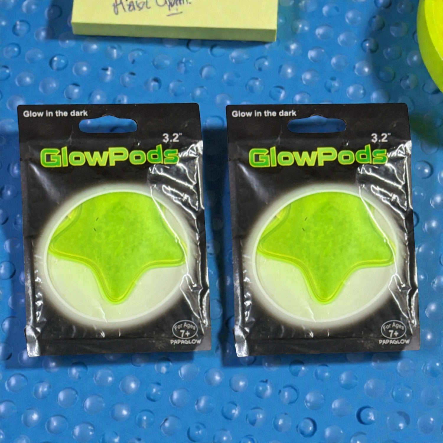 Glow in Dark Stickers for Kids | Night Glow Wall Stickers for Bedroom, Ceiling & Kids Room Decor - Apkamart #Style_Pack Of 2