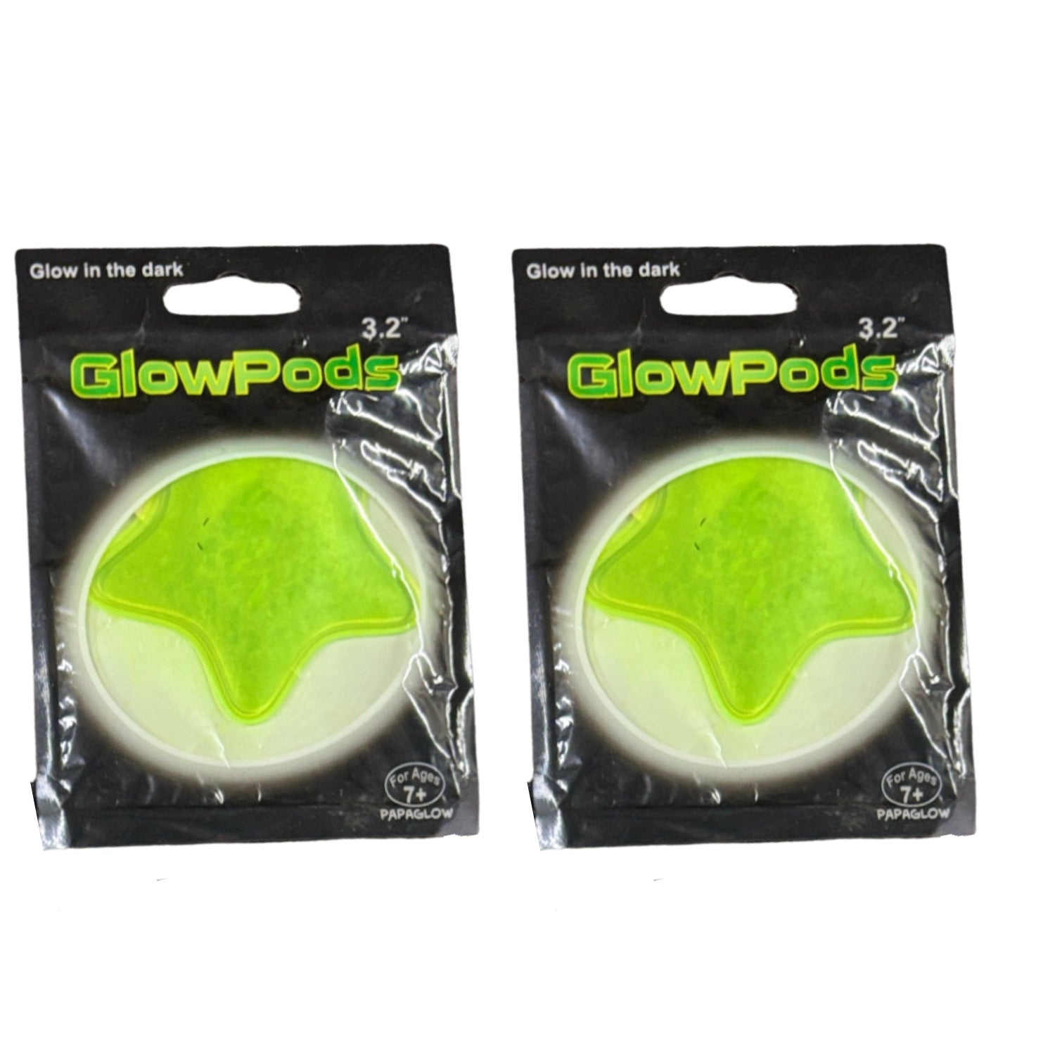 Glow in Dark Stickers for Kids | Night Glow Wall Stickers for Bedroom, Ceiling & Kids Room Decor - Apkamart #Style_Pack Of 2