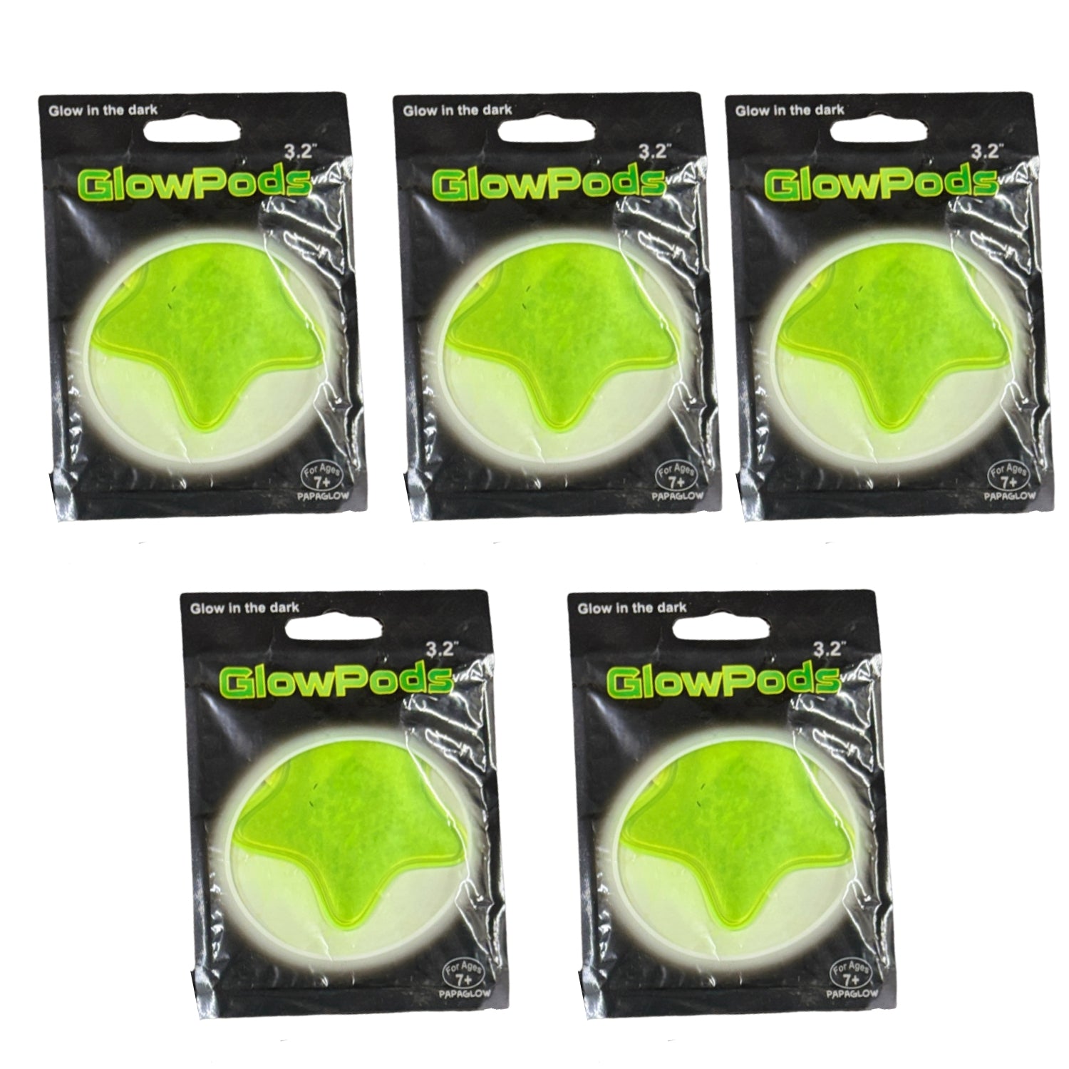 Glow in Dark Stickers for Kids | Night Glow Wall Stickers for Bedroom, Ceiling & Kids Room Decor - Apkamart #Style_Pack Of 5