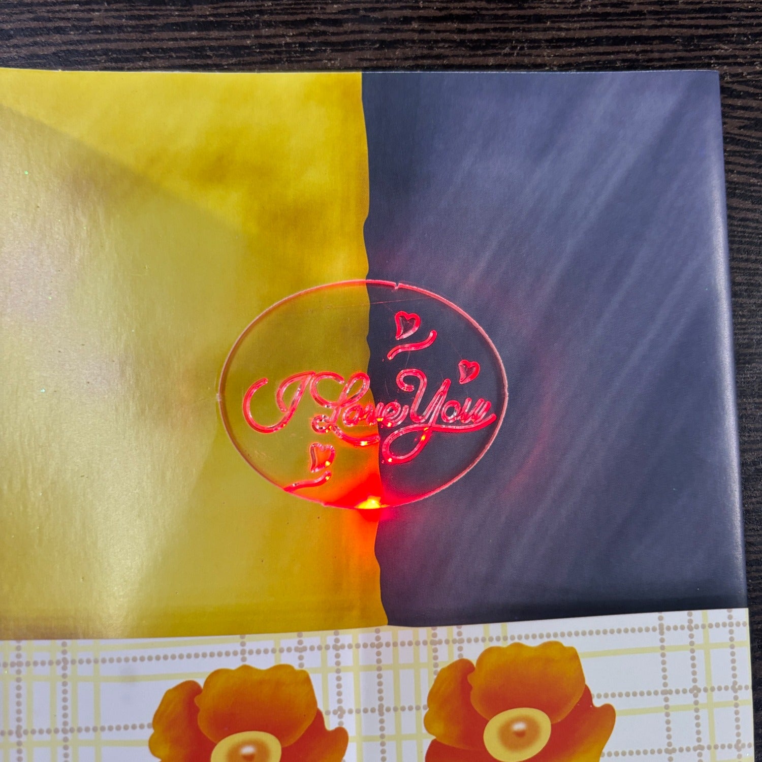 Handcrafted Style Valentine Greeting Card | Romantic Paper Card for Anniversary & Love Messages - Apkamart