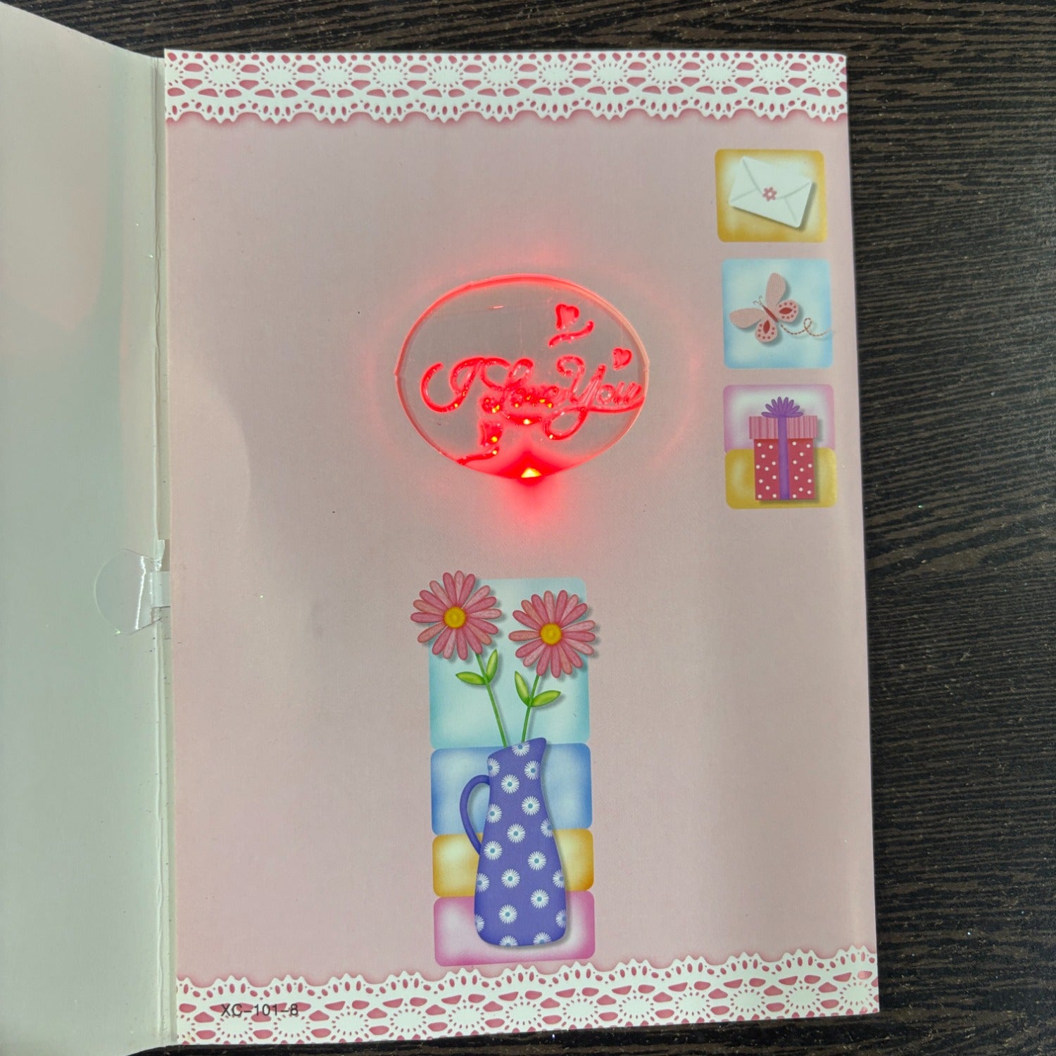 Romantic Greeting Card for Valentine’s Day | Love Message Paper Card for Couples | Valentine Card for Boyfriend, Girlfriend, Husband & Wife | Gift Greeting Card - Apkamart