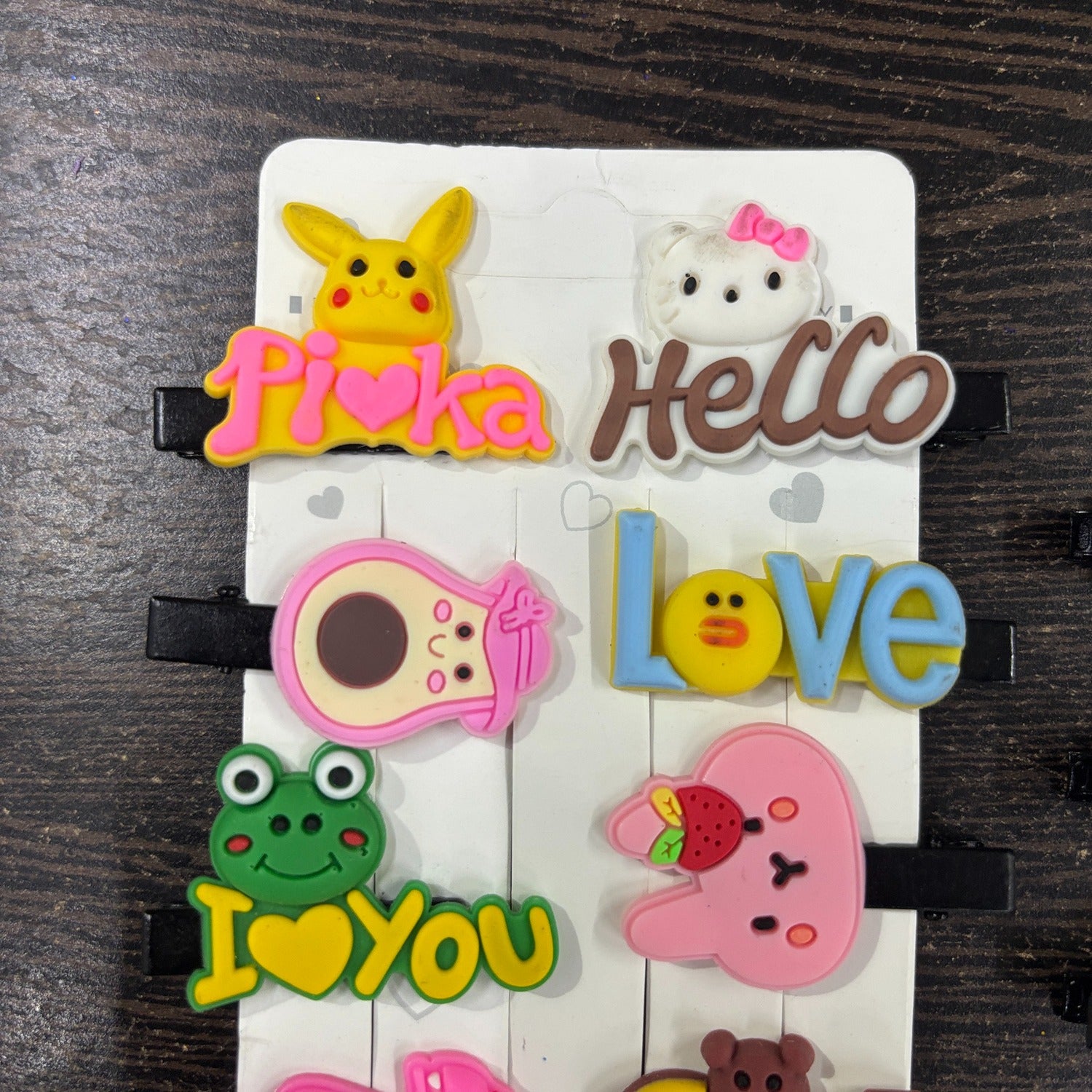 Hair Clips for Girl Kids Cute Hair Clips and Pins Set for Baby Girls Small Girls Toddlers Stylish Cartoon Hair Accessories Birthday Gift Items for Girls - (Pack Of 1) - Apkamart