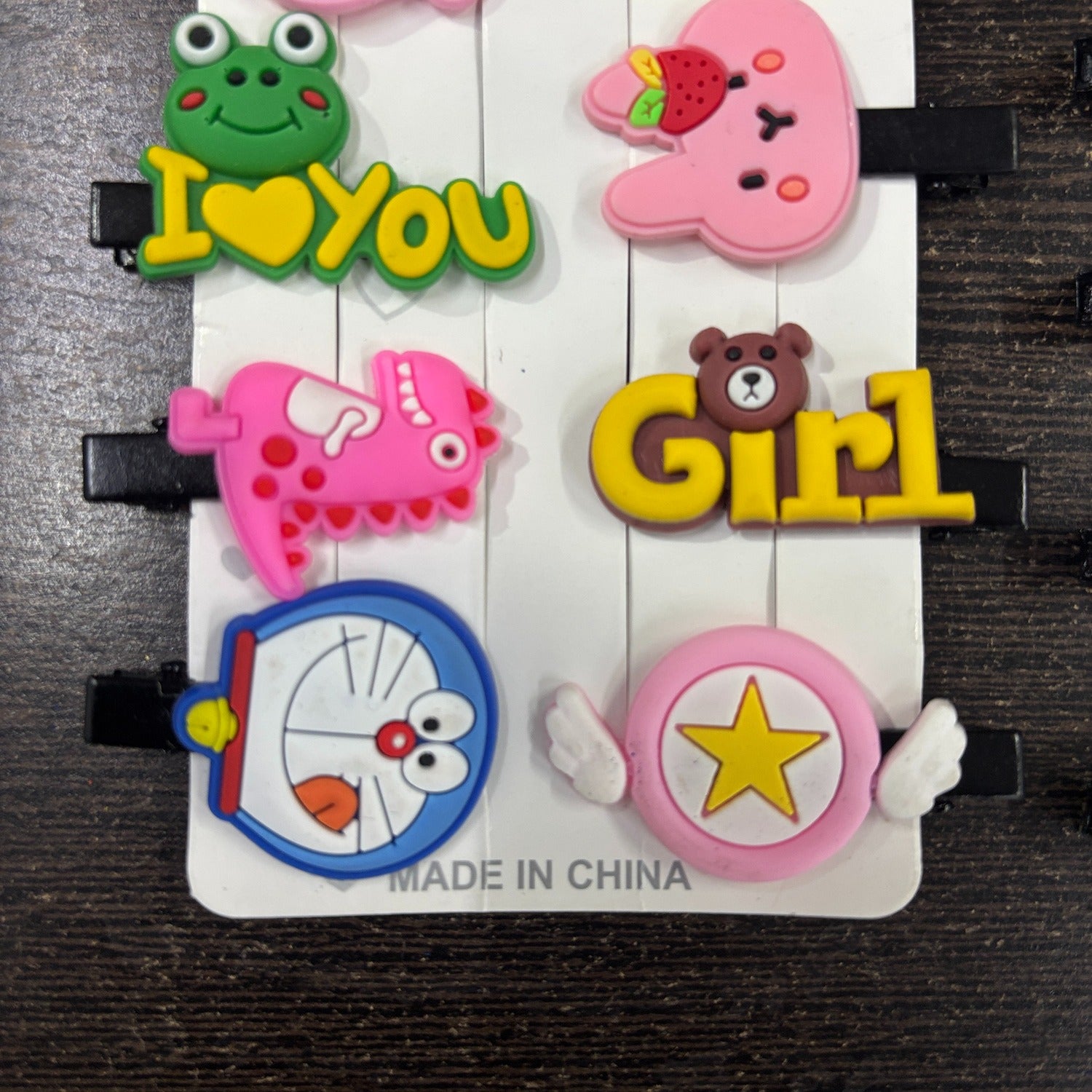 Hair Clips for Girl Kids Cute Hair Clips and Pins Set for Baby Girls Small Girls Toddlers Stylish Cartoon Hair Accessories Birthday Gift Items for Girls - (Pack Of 1) - Apkamart