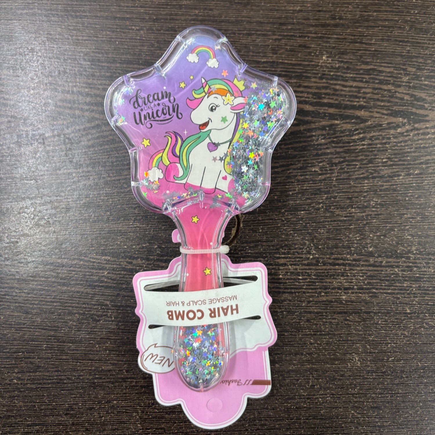 Kids Hair Comb Hair Brush | Gentle Comb for Kids with Soft Teeth | Lightweight Hair Comb for Kids Daily Grooming & Styling - Apkamart