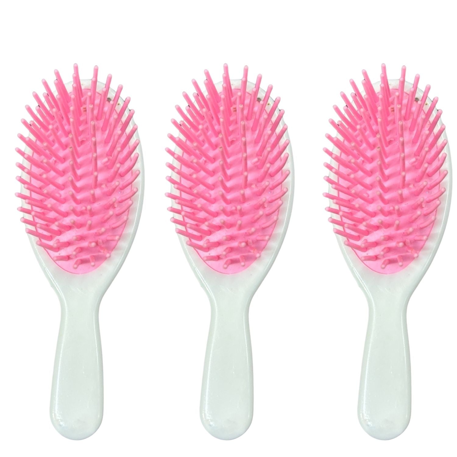 Kids Hair Comb Hair Brush for Girls | Gentle Comb for Kids with Soft Teeth | Lightweight Hair Comb for Kids Daily Grooming & Styling - Apkamart #Style_Pack Of 3