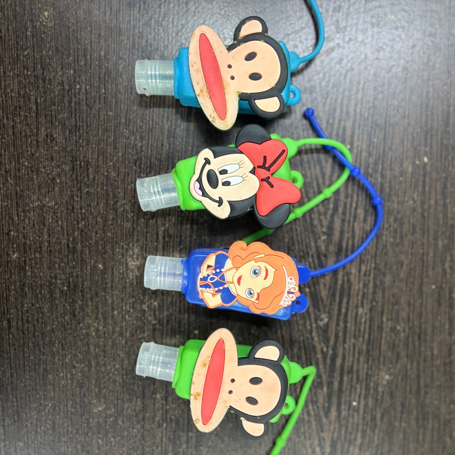 Gel Hand Sanitizer Refillable Portable Mini Silicone Case Carrier for Kids Detachable Protective Flip Cap Travel Bottle