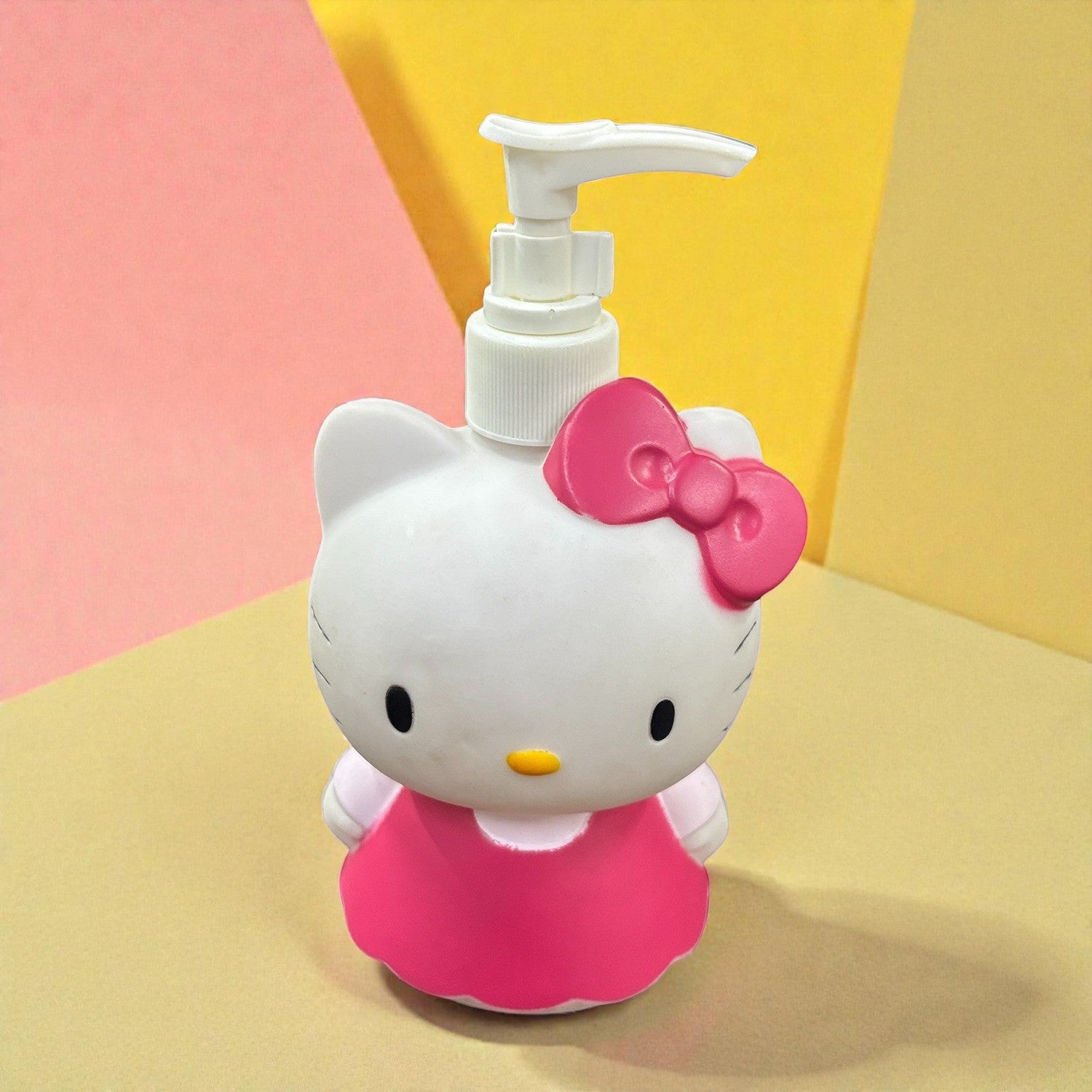 Kids Soap Dispenser Cute Cartoon Handwash Dispenser Bottle Refillable Pump Reusable Hand Wash Bottle Practical Bathroom Accessory for Kids - Apkamart