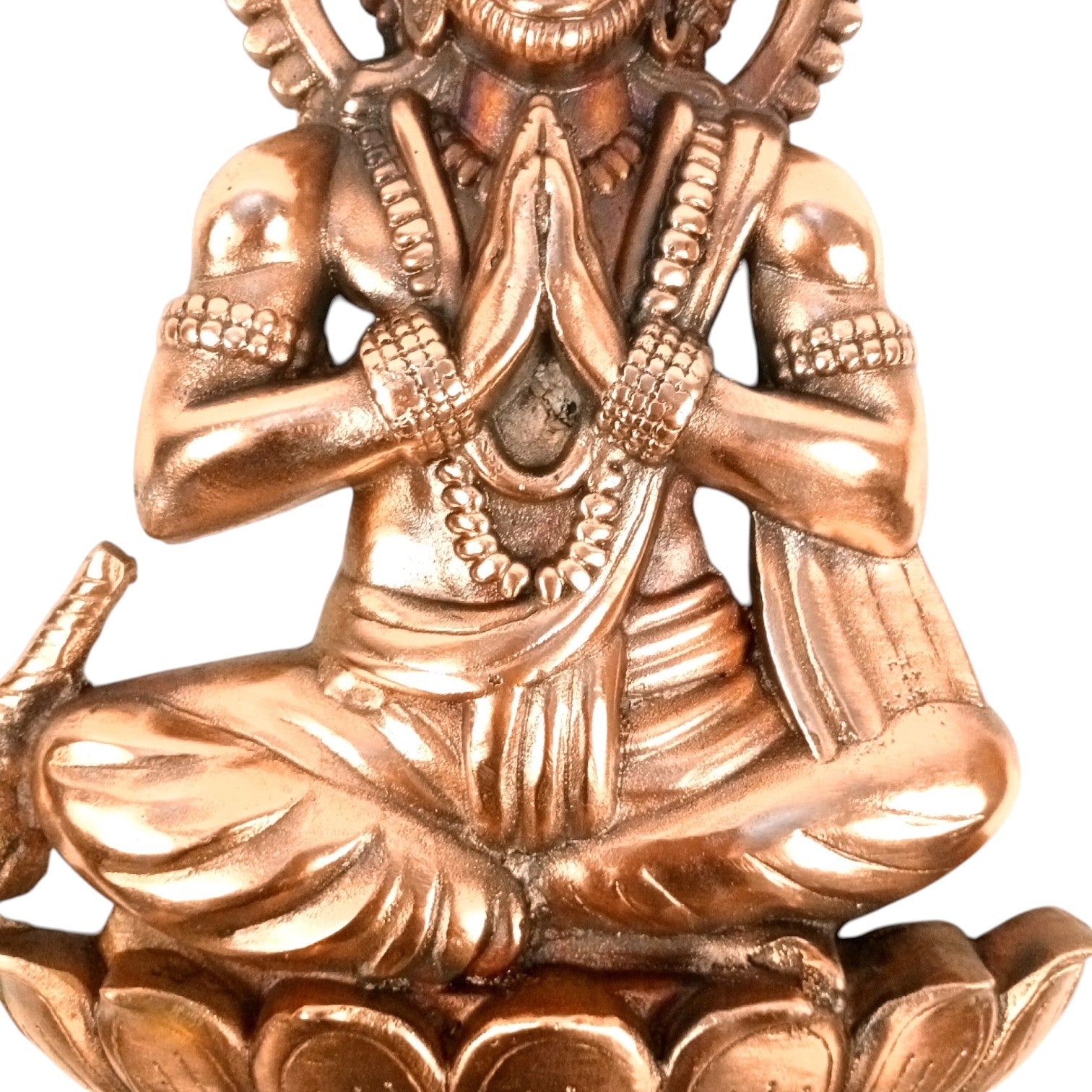Hanuman Ji Wall Hanging – Copper, 16 Inch - Apkamart