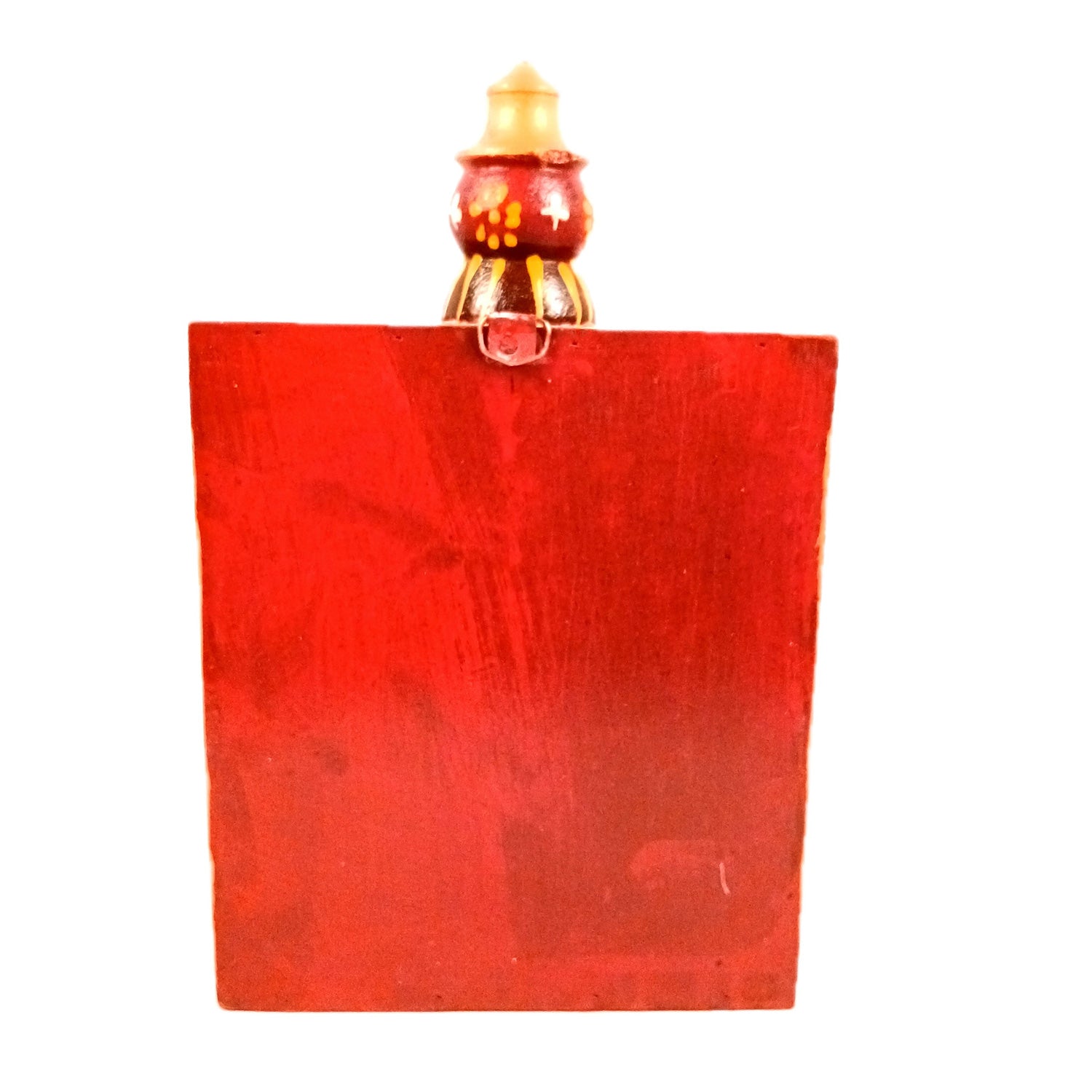 Pooja Mandir | Home Temple Wooden Wall Mounted | Hanging Puja Stand / Unit Small – For God, House, Puja Ghar, Office & Shop - 11 Inch - Apkamart #Style_Design 1
