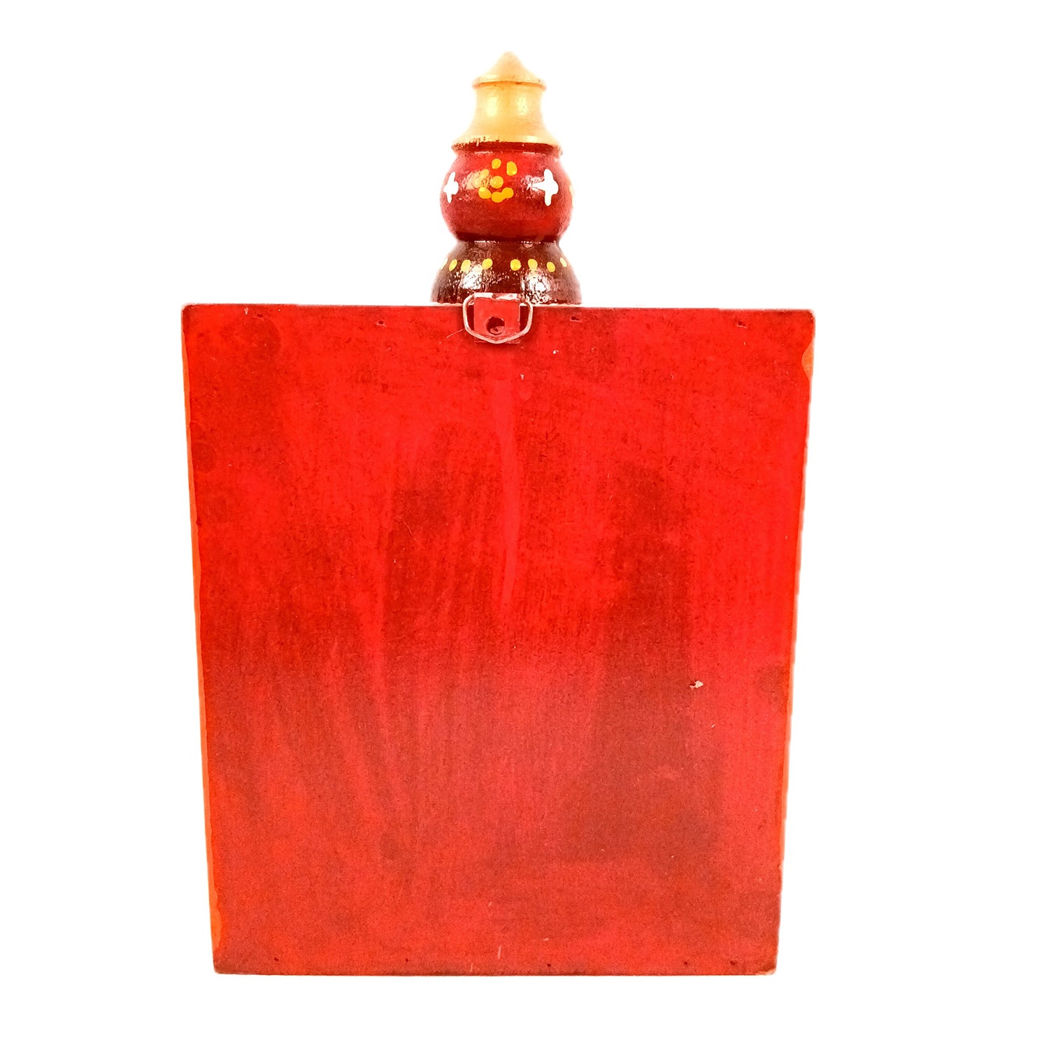 Home Temple | Pooja Mandir Small | Wooden Wall Mounted Puja Unit / Stand - for God, House, Office & Shop - 11 Inch - Apkamart