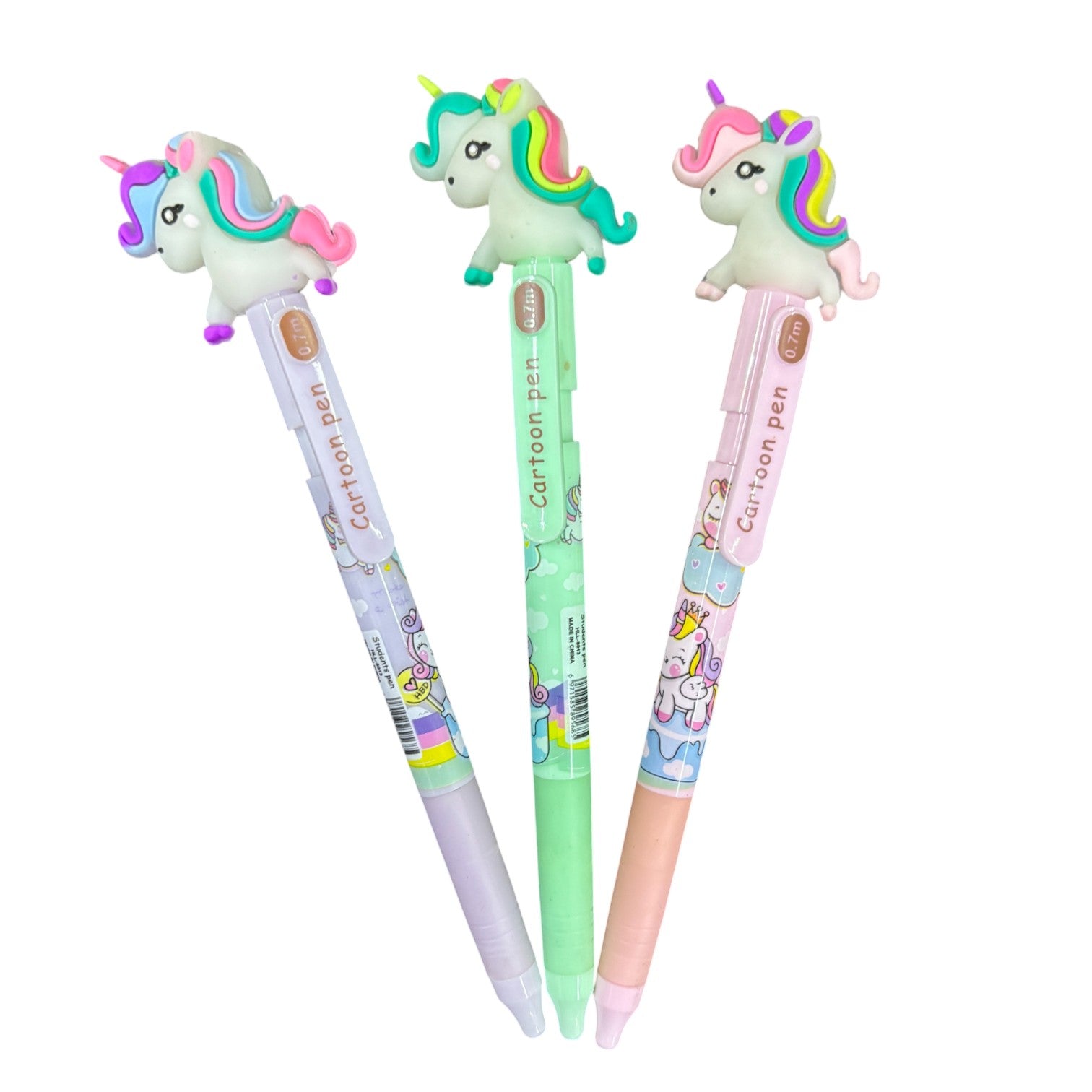 Cartoon Design pen - for Kids | Stylish Pen for Kids, School Stationary Set, Gift & Return Gifts - Pack of 2 - Apkamart #Style_Pack Of 3