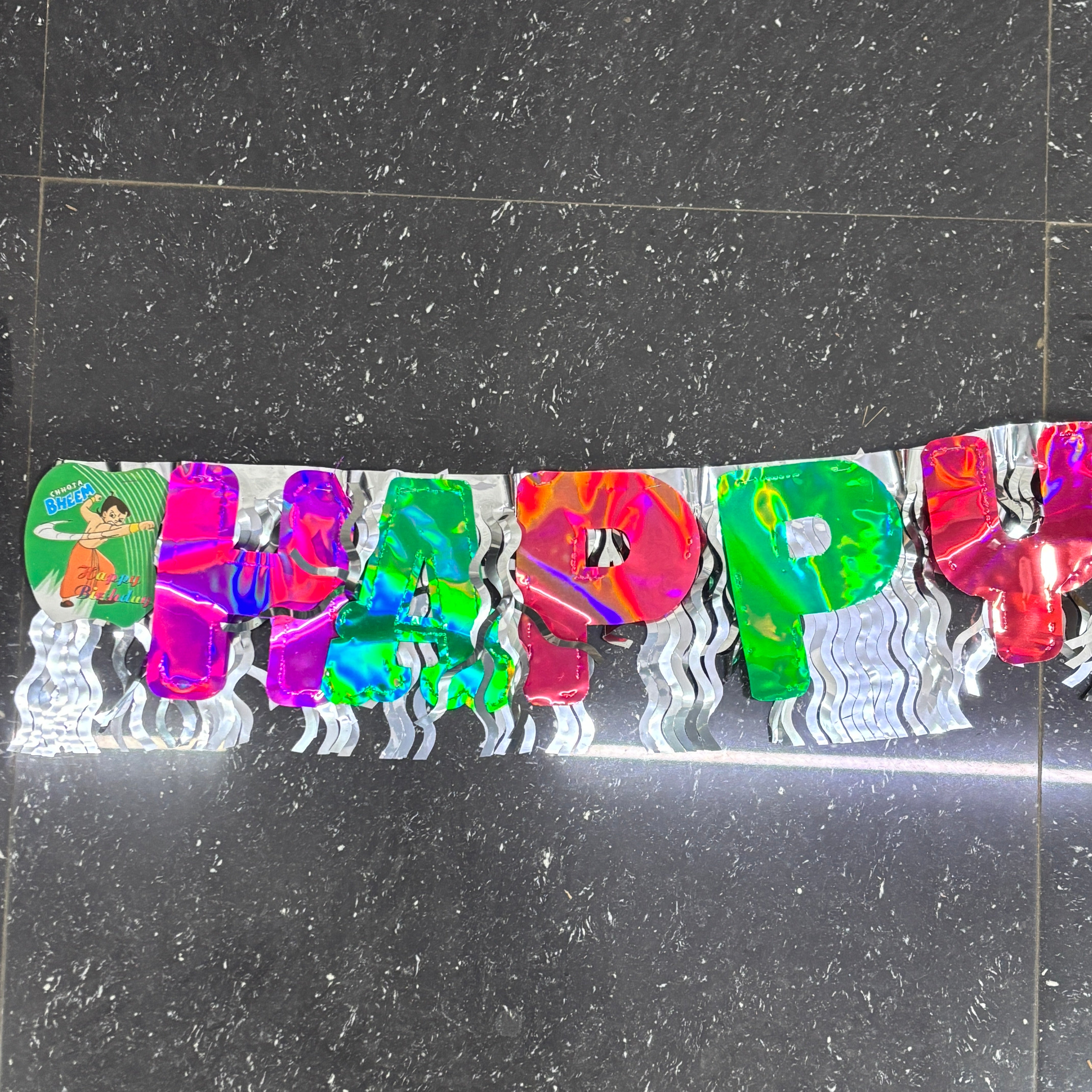 Happy Birthday Banner for Kids Birthday Party Decoration Colorful Birthday Banner for Home School Events Classroom & Party Supplies