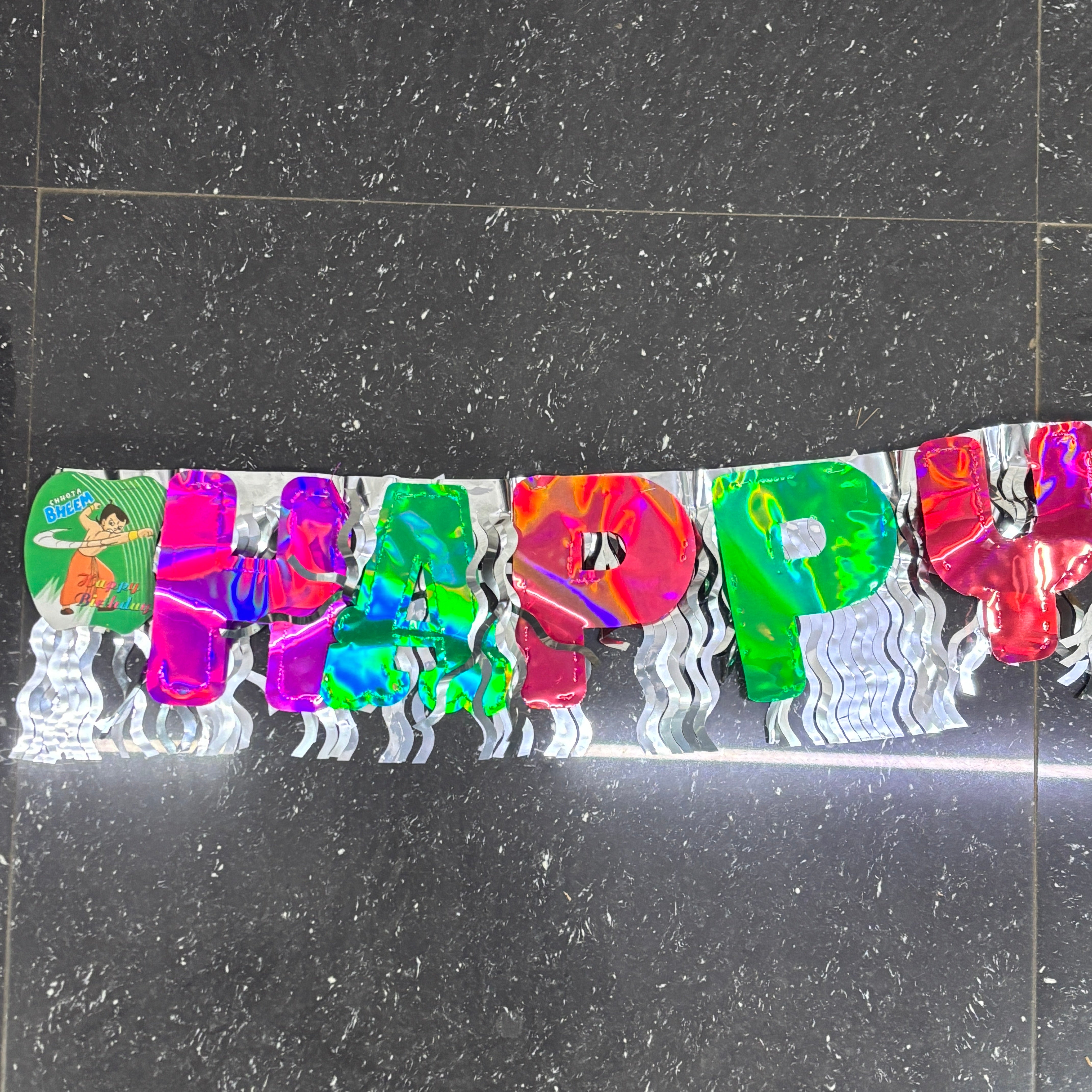 Happy Birthday Banner for Kids Birthday Party Decoration Colorful Birthday Banner for Home School Events Classroom & Party Supplies