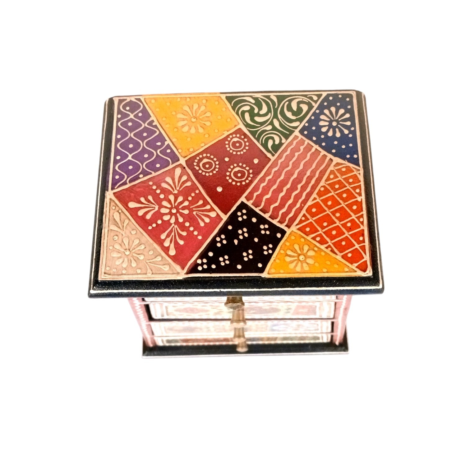 Jewellery Box With 4 Drawers For Dressing Table - 13 Inch - Apkamart