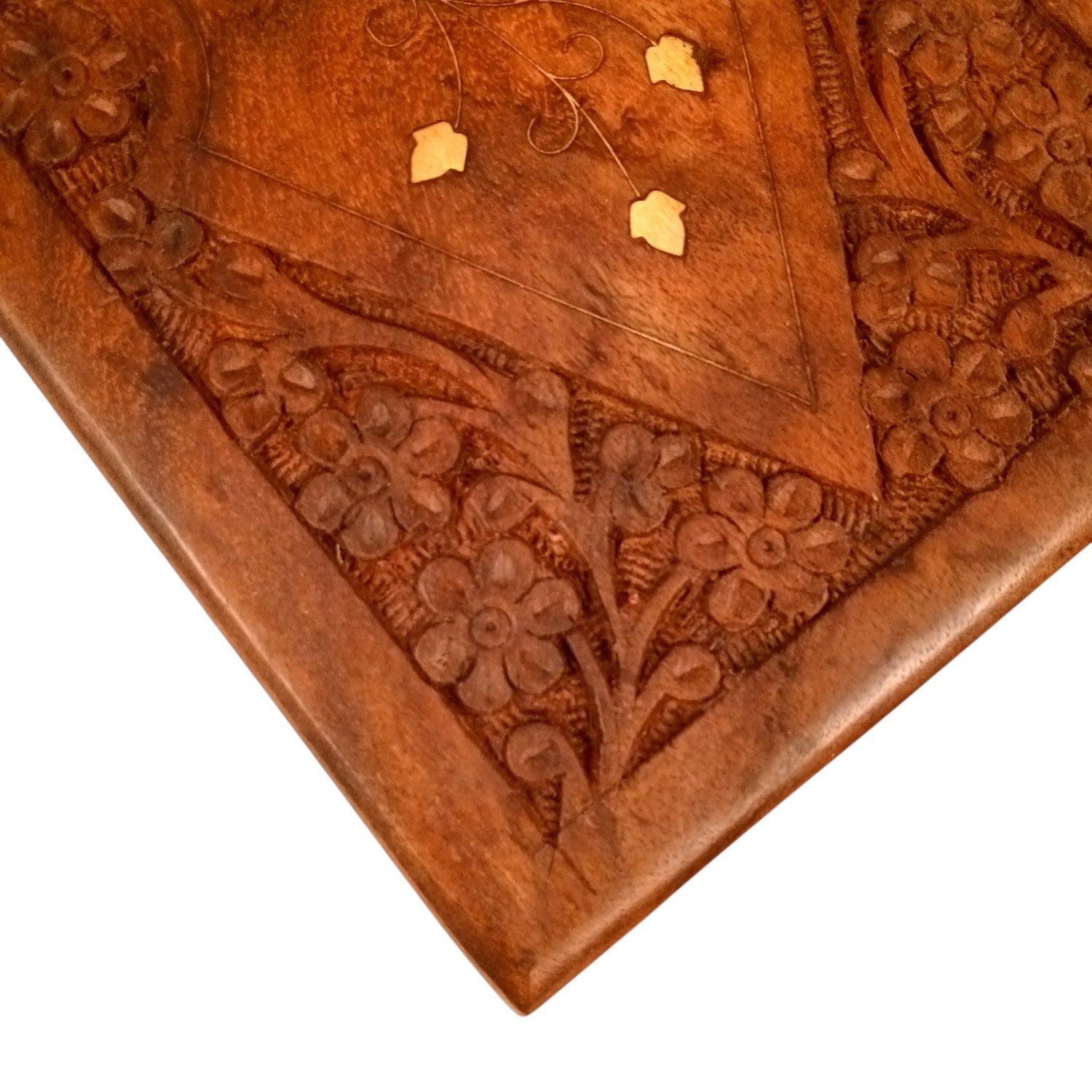 Wooden Jewelry Box for Bride | Bridal Gift Organizer for Women | Luxury Wedding Jewelry Storage Box | Compact Wooden Jewellery Case for Travel & Occasions - 10 Inch - Apkamart