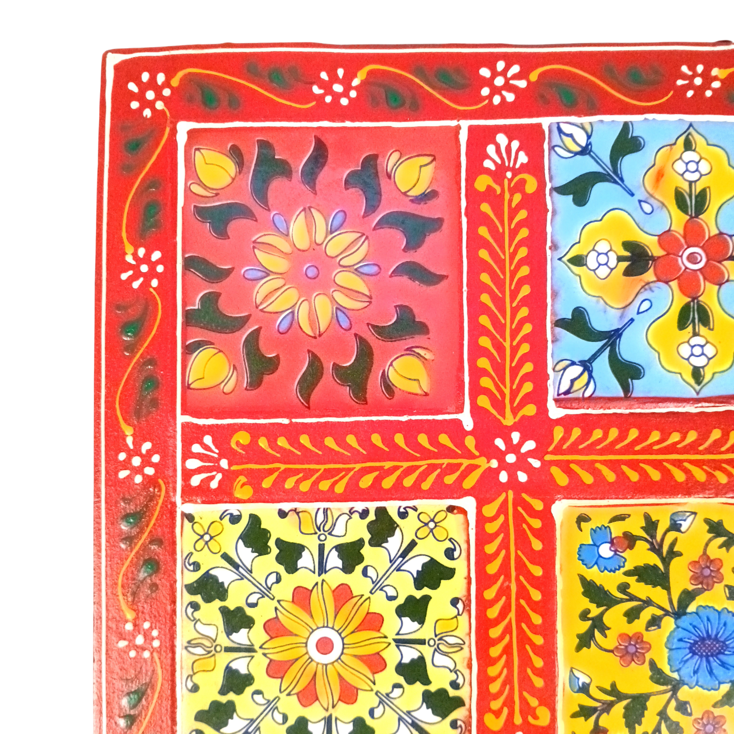 Handcrafted Wooden Box for Dry Fruits, Supari & Jewellery | Decorative Storage Box | Multipurpose Organizer for Gifting, Festive & Home Decor - 8 Inch - Apkamart