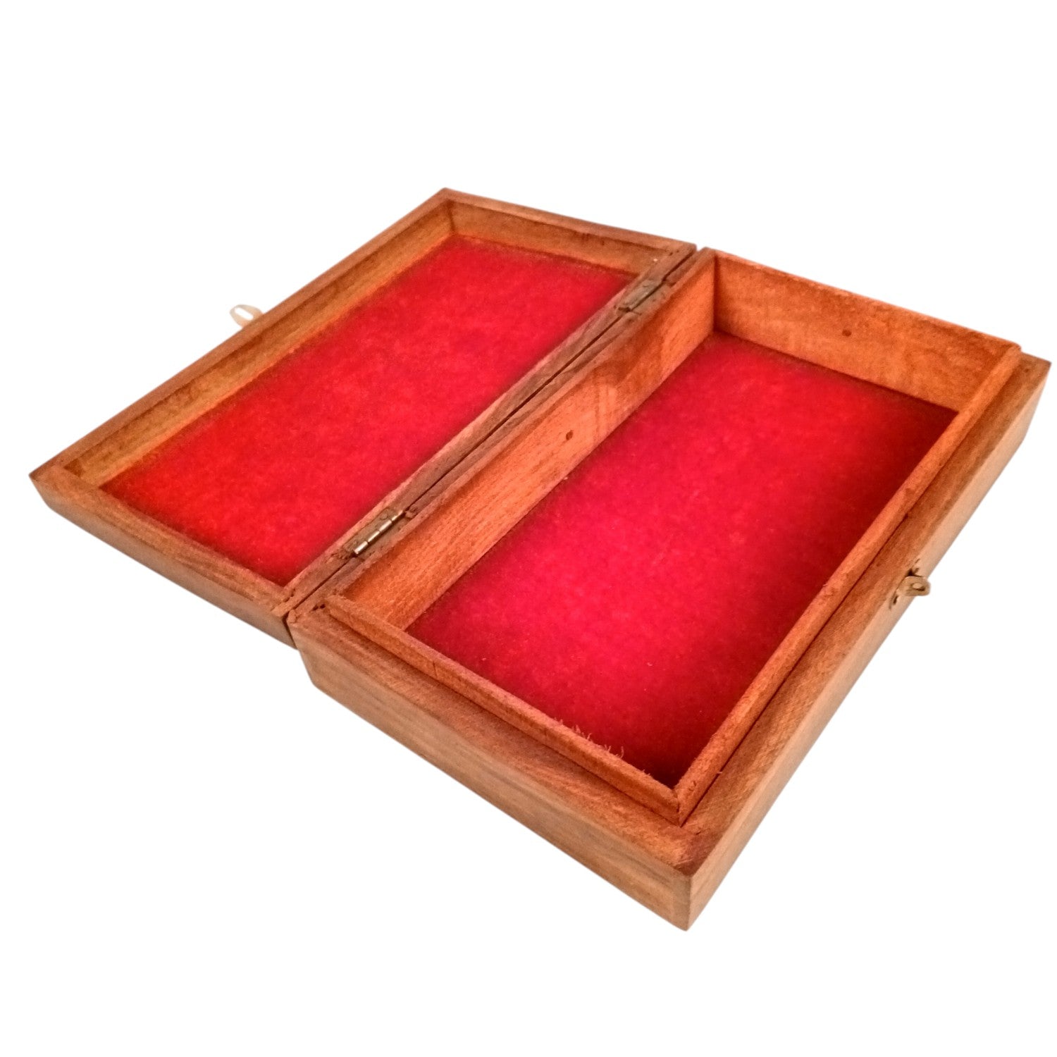 Wooden Jewelry Box for Bride | Bridal Gift Organizer for Women | Luxury Wedding Jewelry Storage Box | Compact Wooden Jewellery Case for Travel & Occasions - 10 Inch - Apkamart