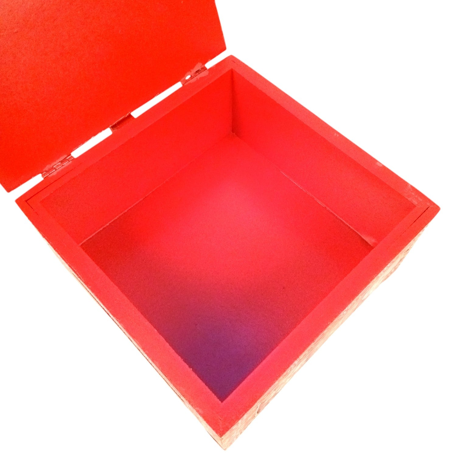 Handcrafted Wooden Box for Dry Fruits, Supari & Jewellery | Decorative Storage Box | Multipurpose Organizer for Gifting, Festive & Home Decor - 8 Inch - Apkamart