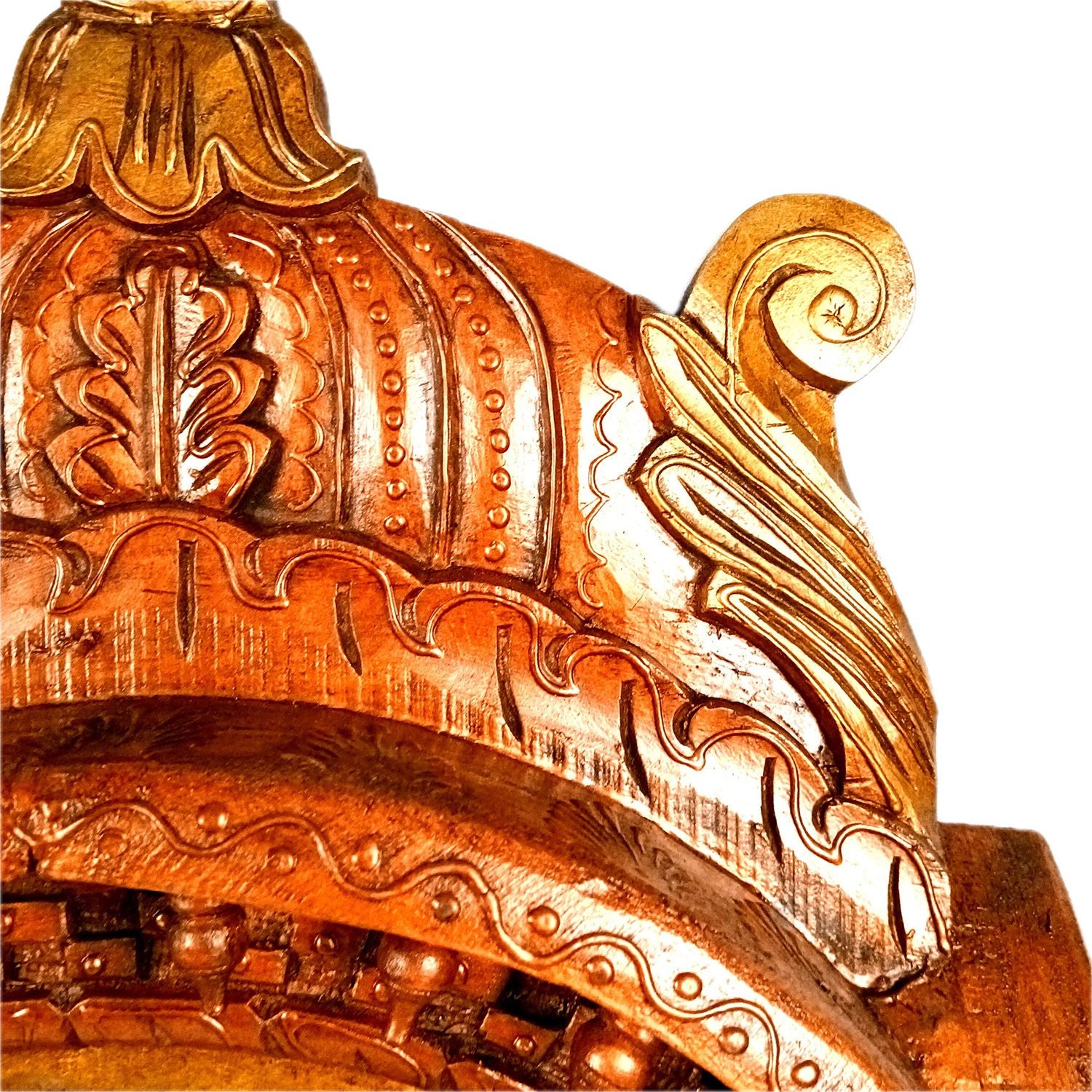 Jharokha Wall Hanging Big | Wooden Jharokha Hangings for Photo Frame & Mirrors - Decorative Jharokhas For Home, Wall Decor, Living room, Entrance Decoration & Gifts - 36 Inch - Apkamart #Color_Brown