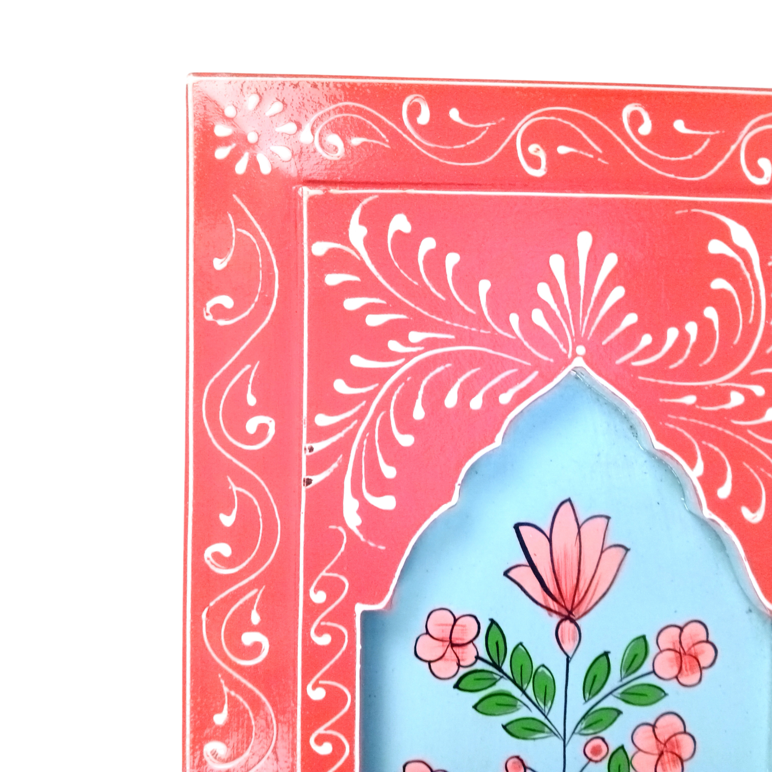 Handcrafted Wooden Painting Frame | Decorative Wall Hanging Photo Frame for Home & Living Room Décor | Wooden Art Frame | Traditional Wall Art - 15 Inch (pack Of 3) - Apkamart